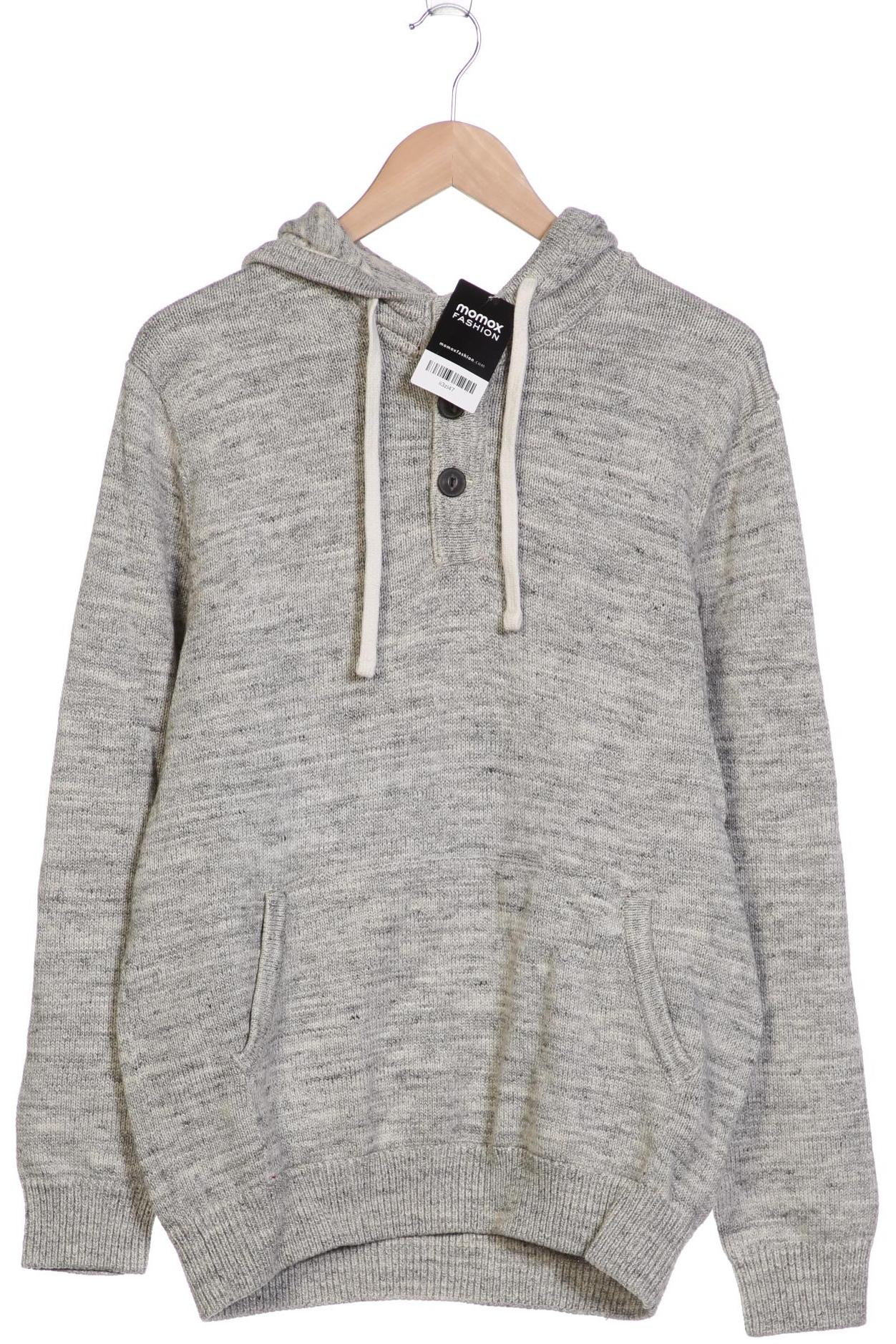

H&M Herren Kapuzenpullover, grau