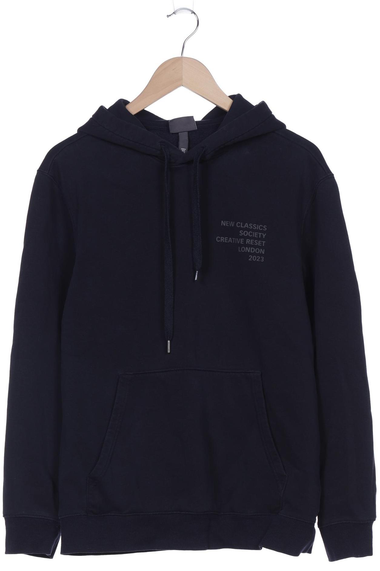 

H&M Herren Kapuzenpullover, marineblau, Gr. 48