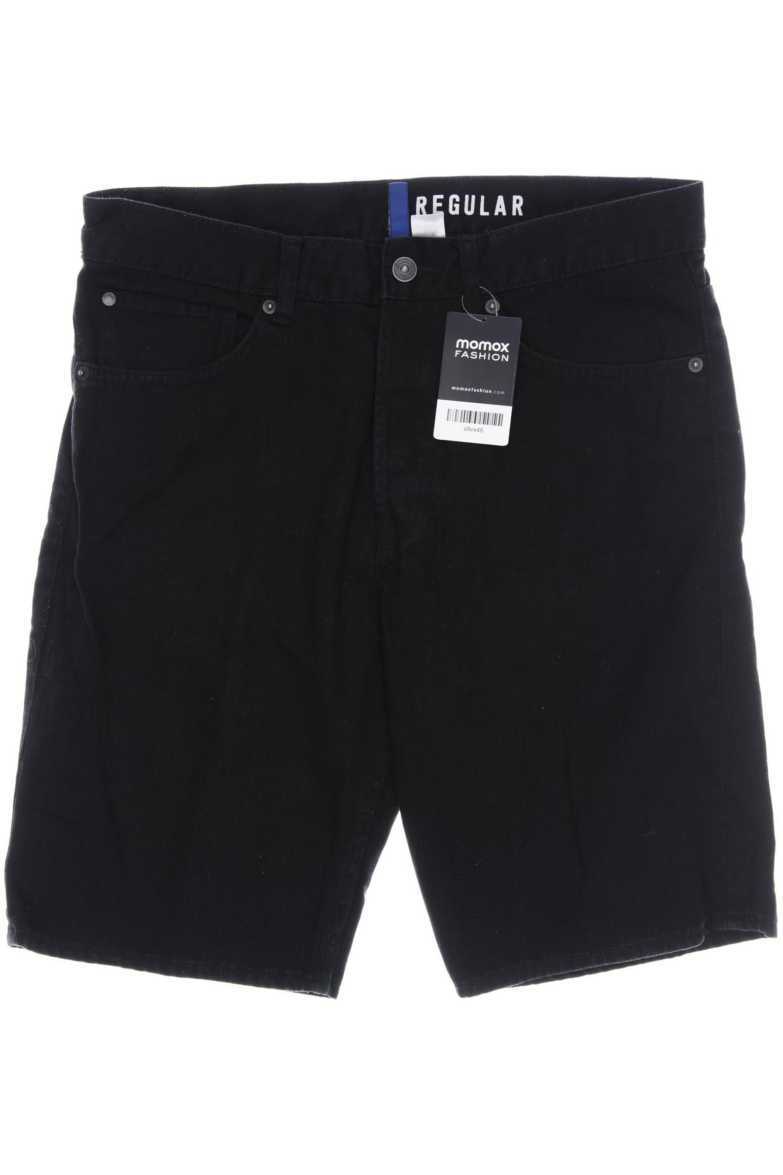

H&M Herren Shorts, schwarz, Gr. 30