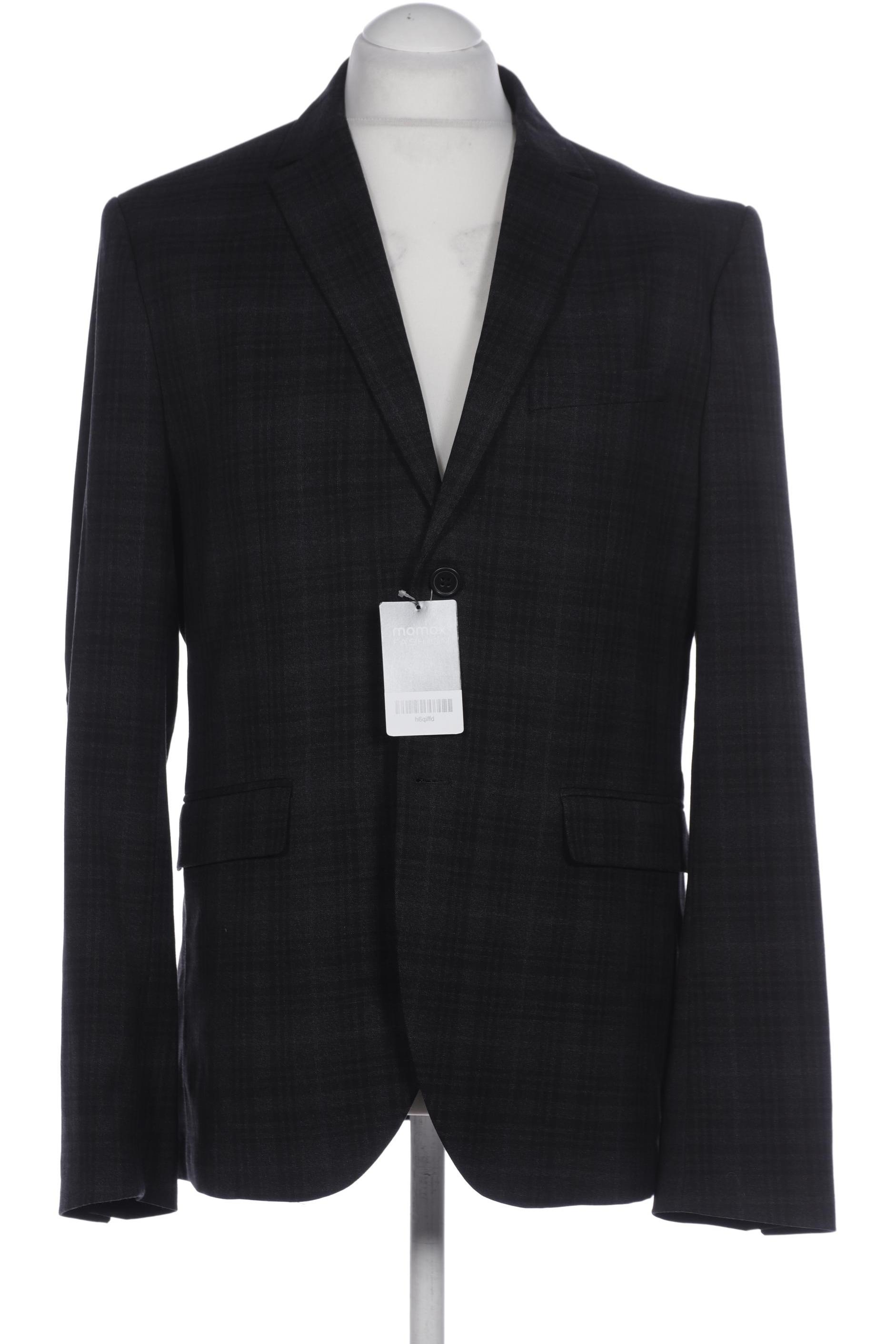 

H&M Herren Sakko, schwarz, Gr. 54