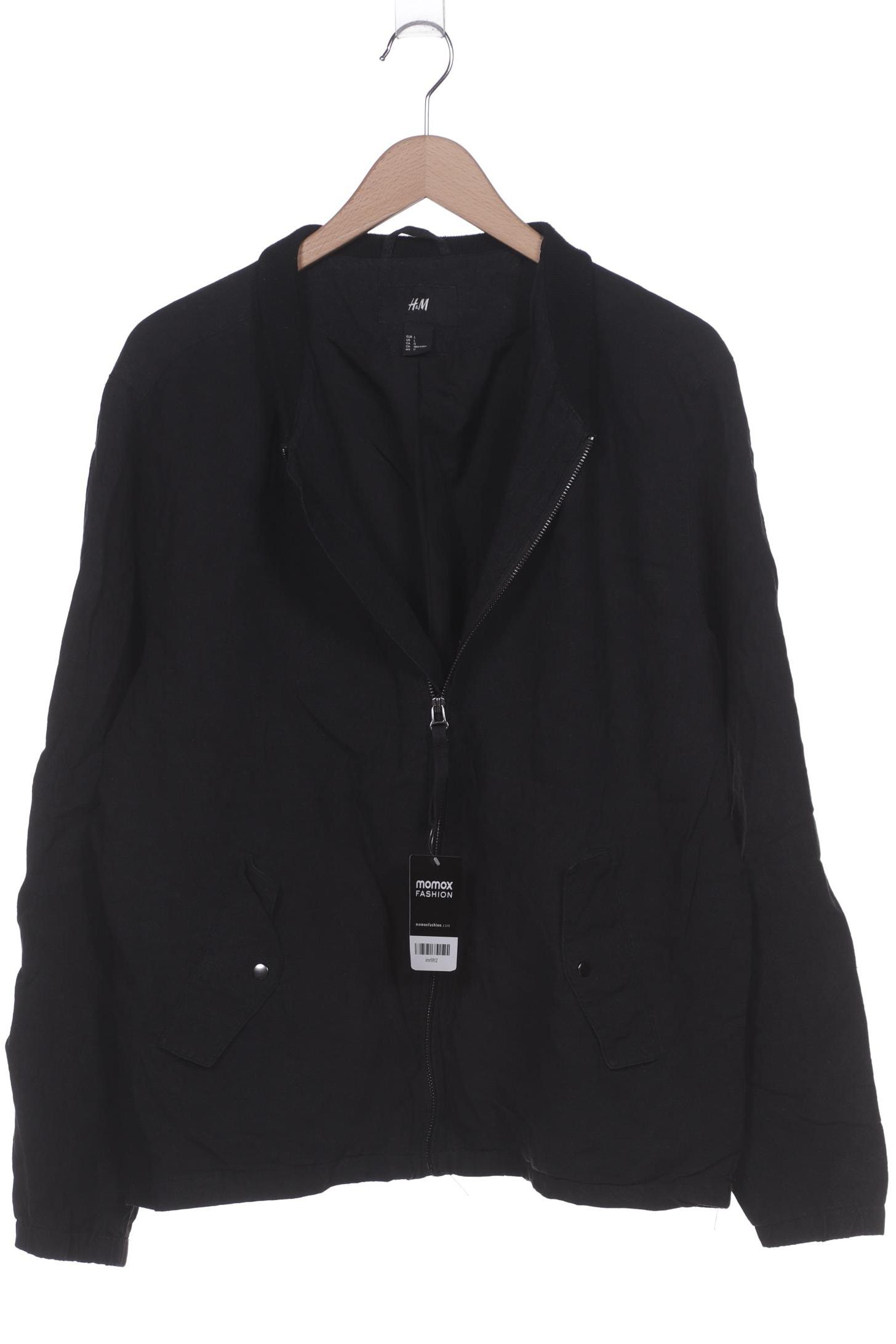 

H&M Herren Jacke, schwarz, Gr. 52