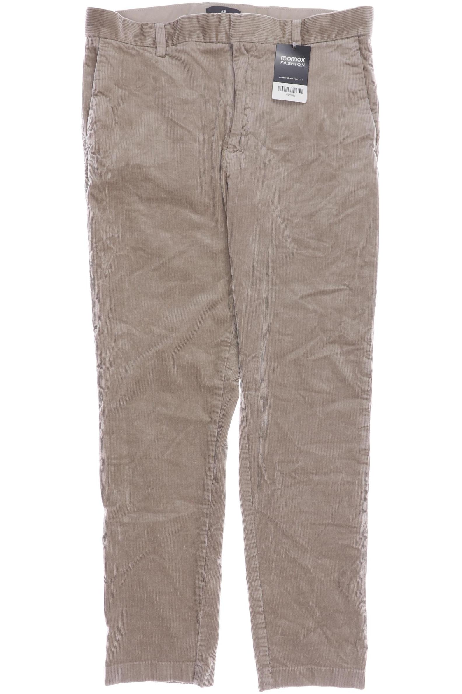 

H&M Herren Stoffhose, beige, Gr. 32
