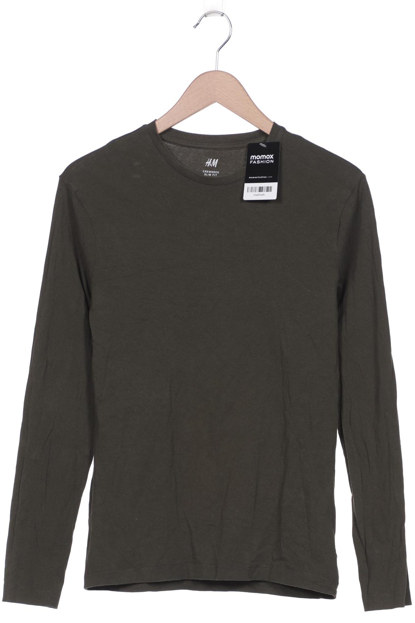 

H&M Herren Langarmshirt, grün