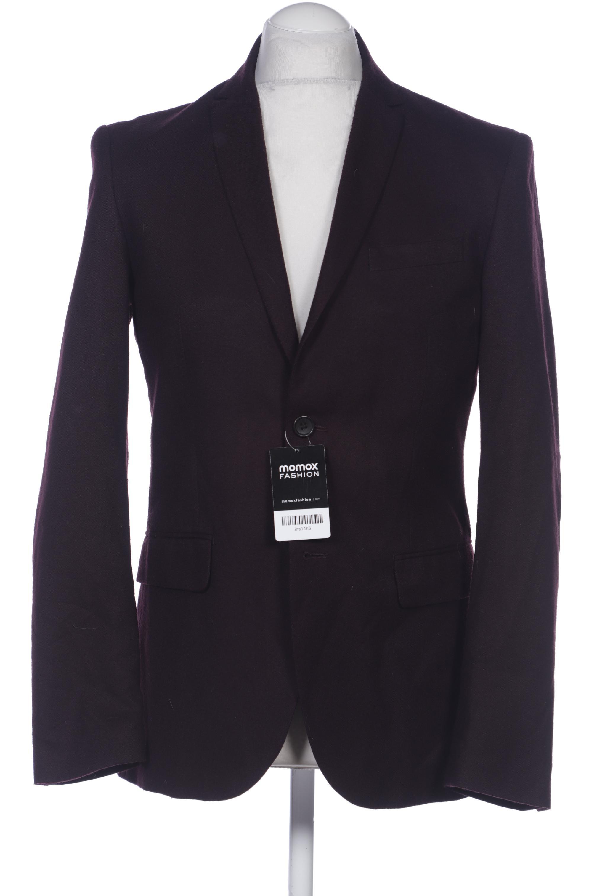 

H&M Herren Sakko, bordeaux, Gr. 48