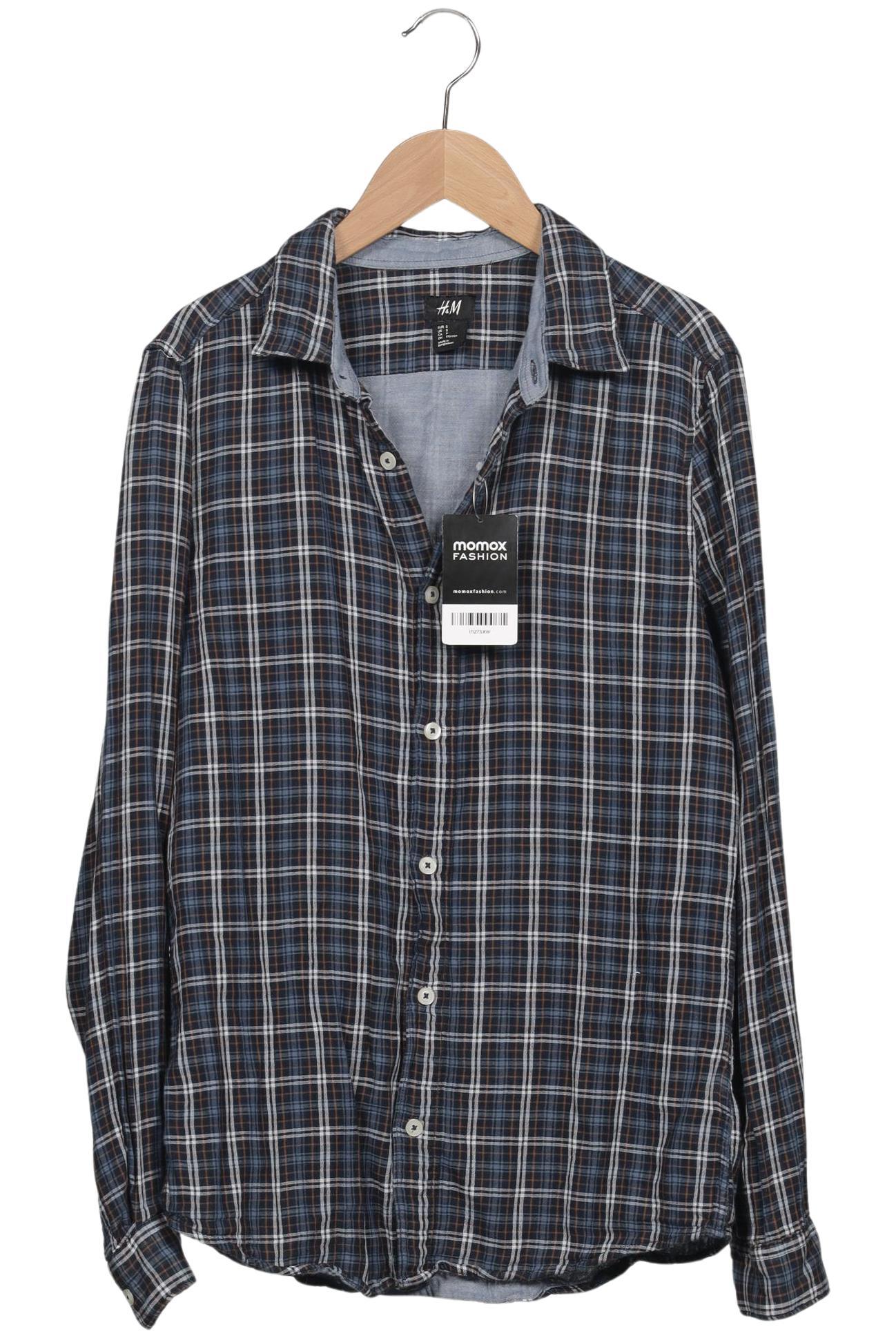 

H&M Herren Hemd, mehrfarbig, Gr. 46