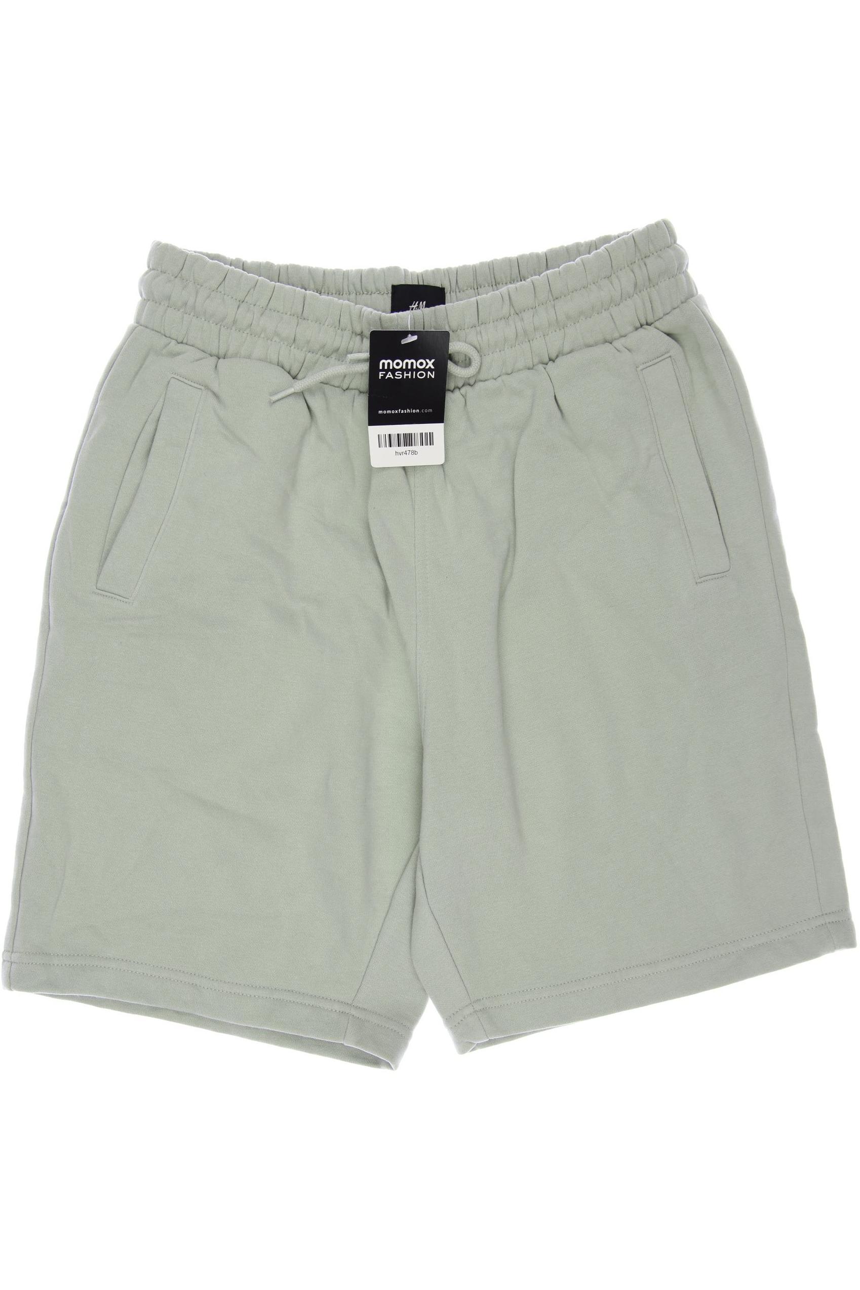 

H&M Herren Shorts, grün, Gr. 46