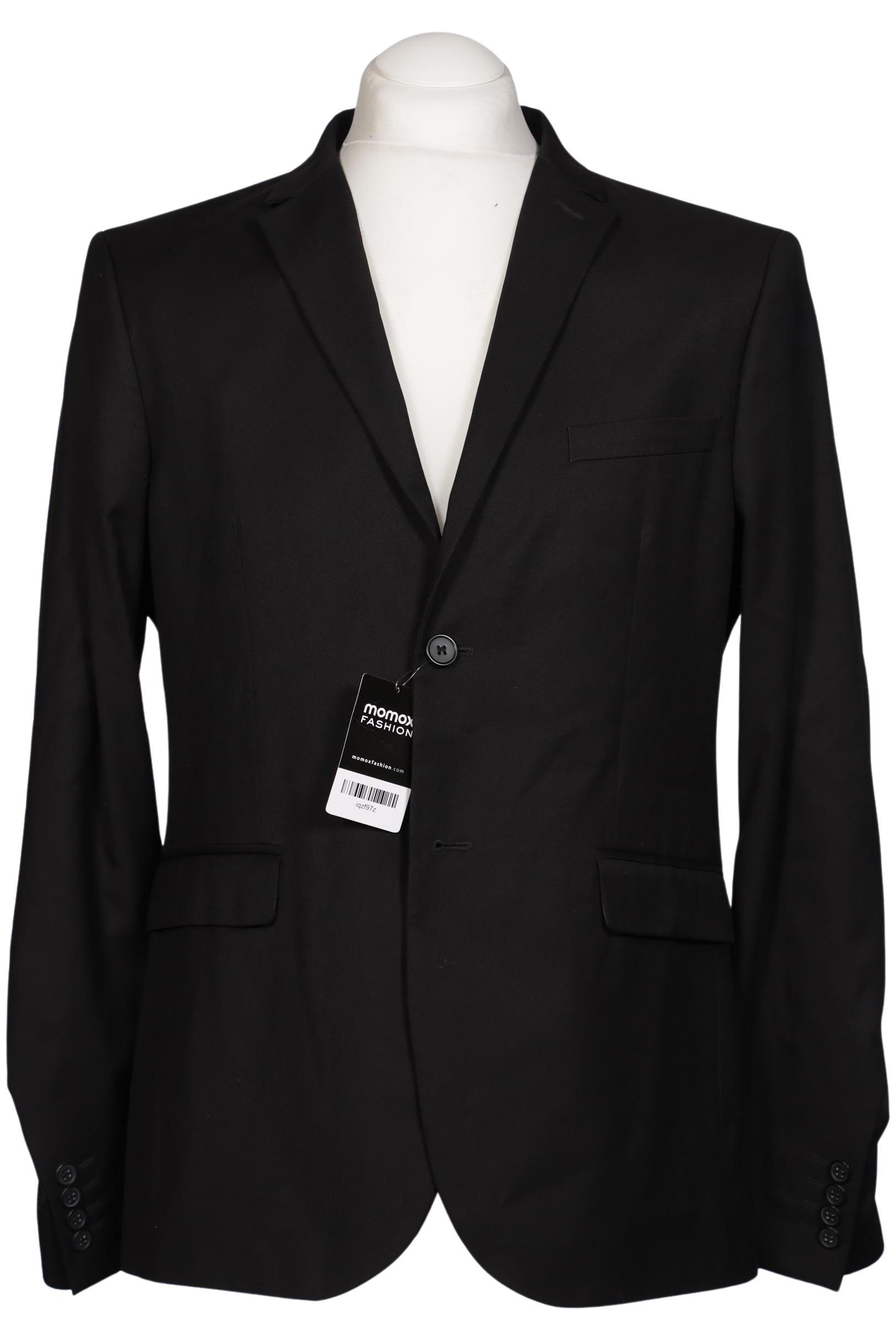 

H&M Herren Sakko, schwarz, Gr. 52