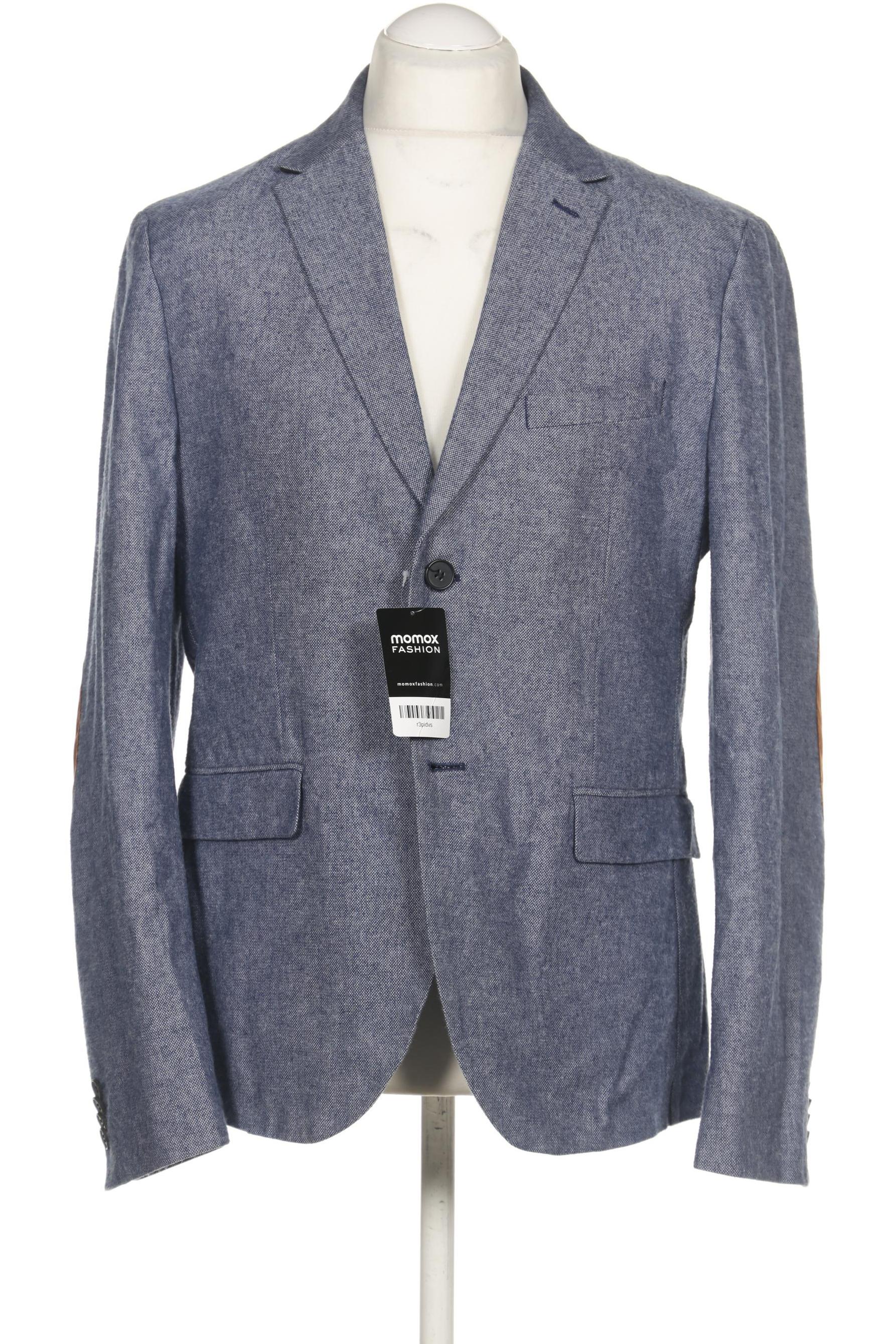 

H&M Herren Sakko, blau, Gr. 52