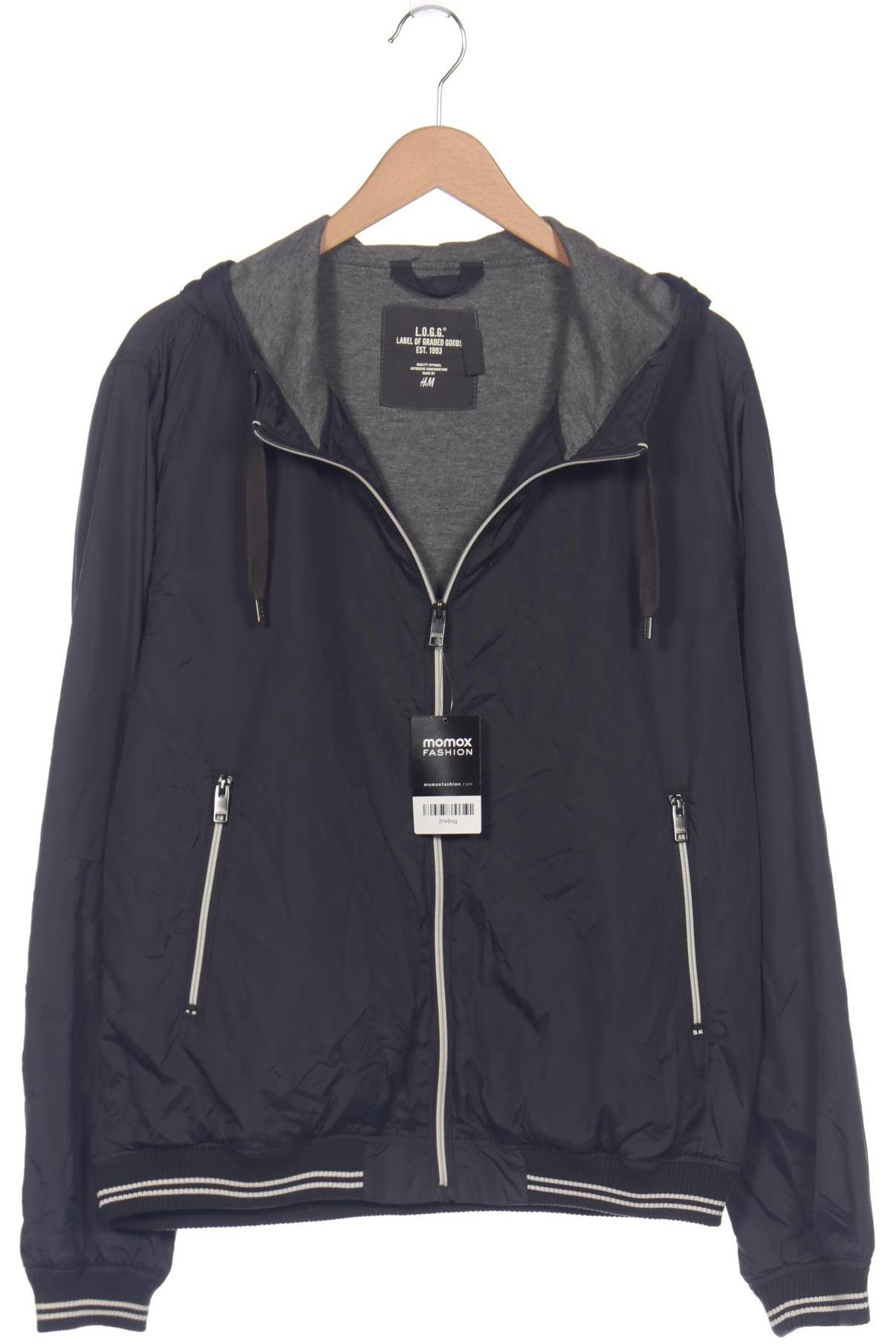 

H&M Herren Jacke, grau, Gr. 52