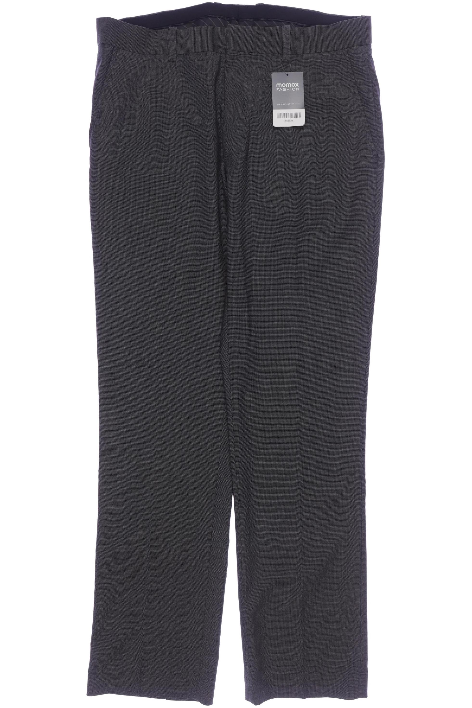 

H&M Herren Stoffhose, grau, Gr. 50