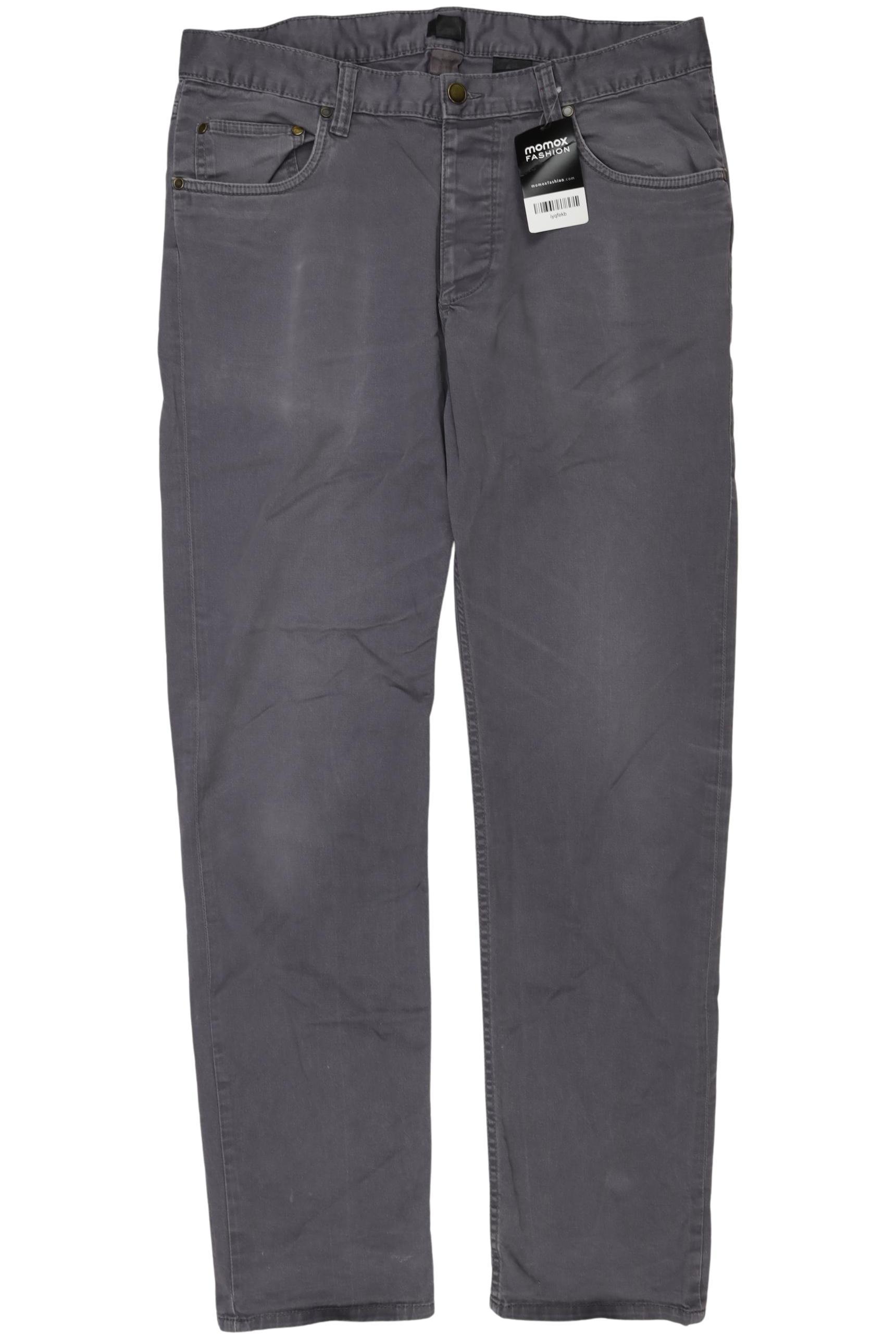 

H&M Herren Stoffhose, grau, Gr. 33
