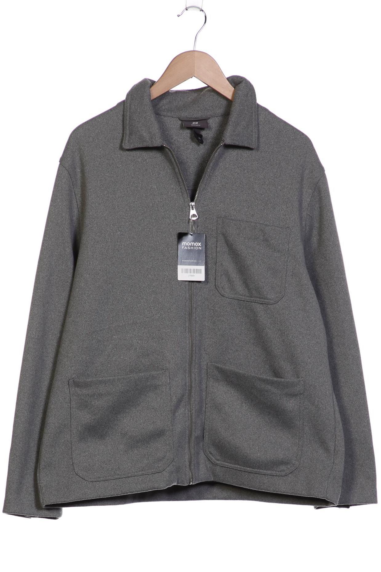 

H&M Herren Jacke, grau, Gr. 52