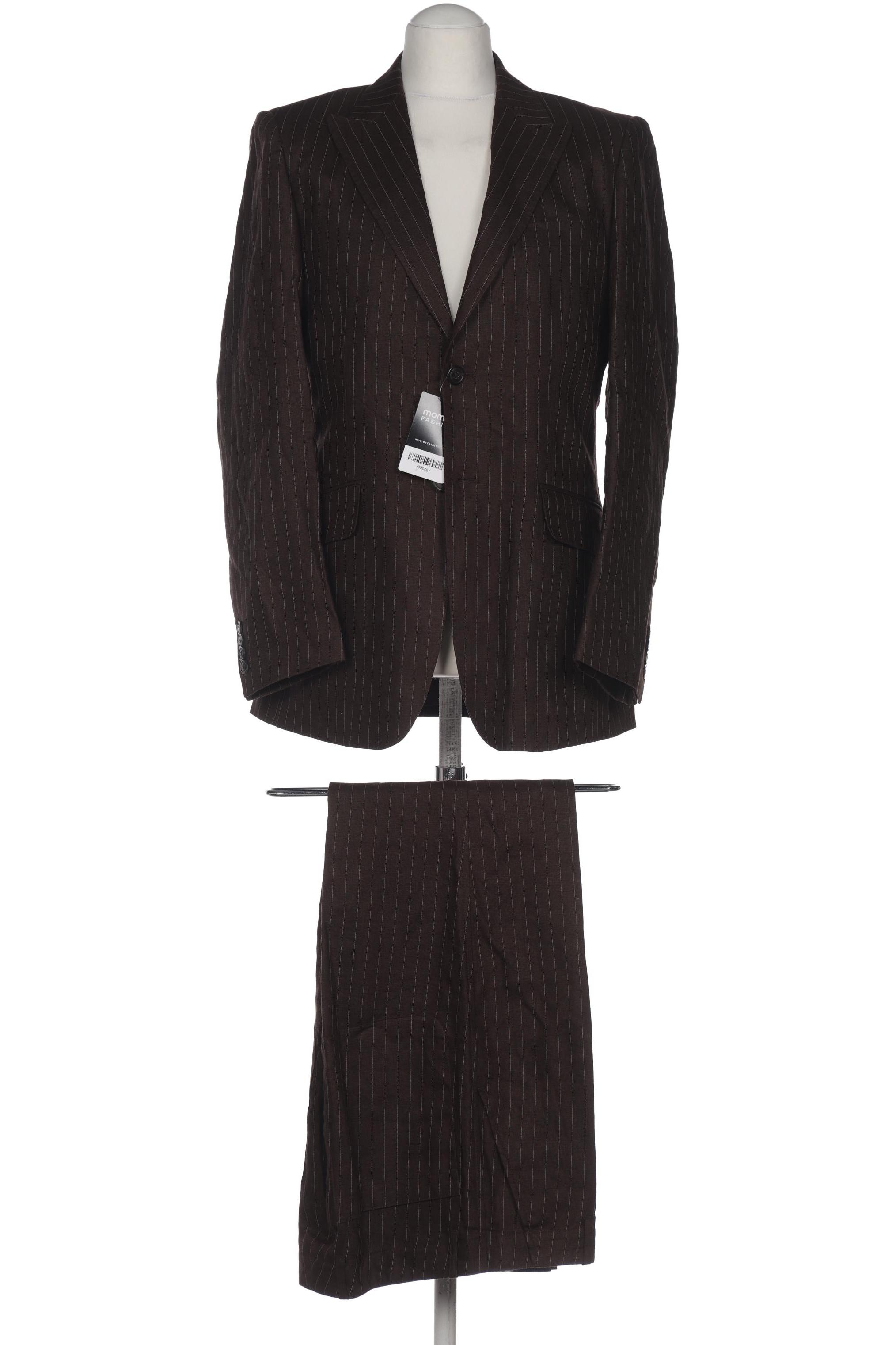 

H&M Herren Anzug, braun, Gr. 46