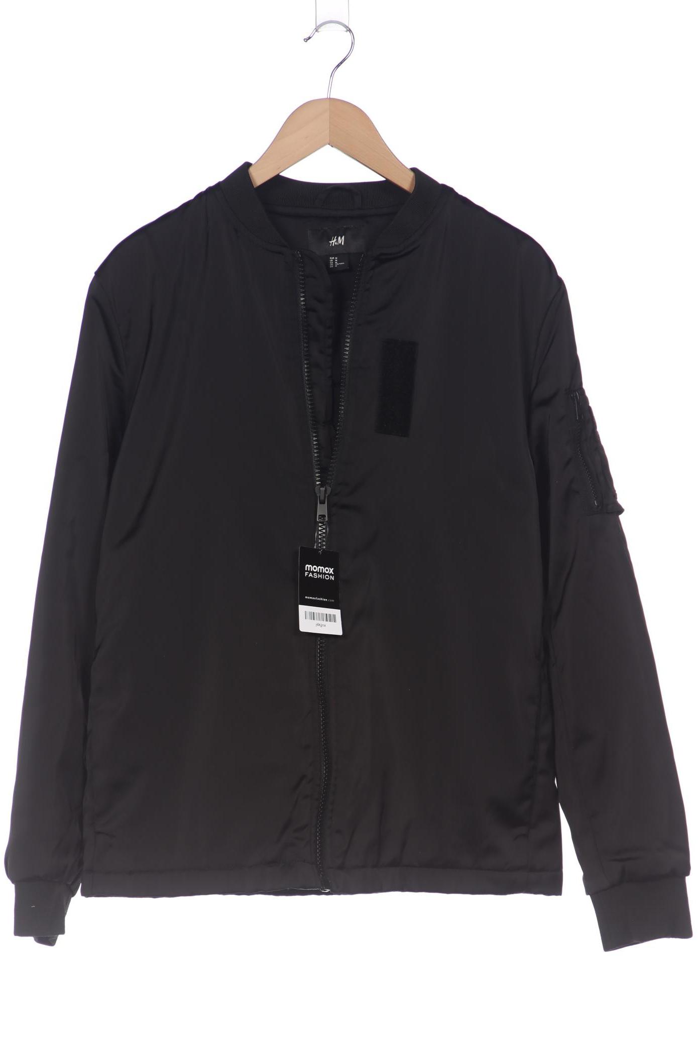 

H&M Herren Jacke, schwarz, Gr. 48