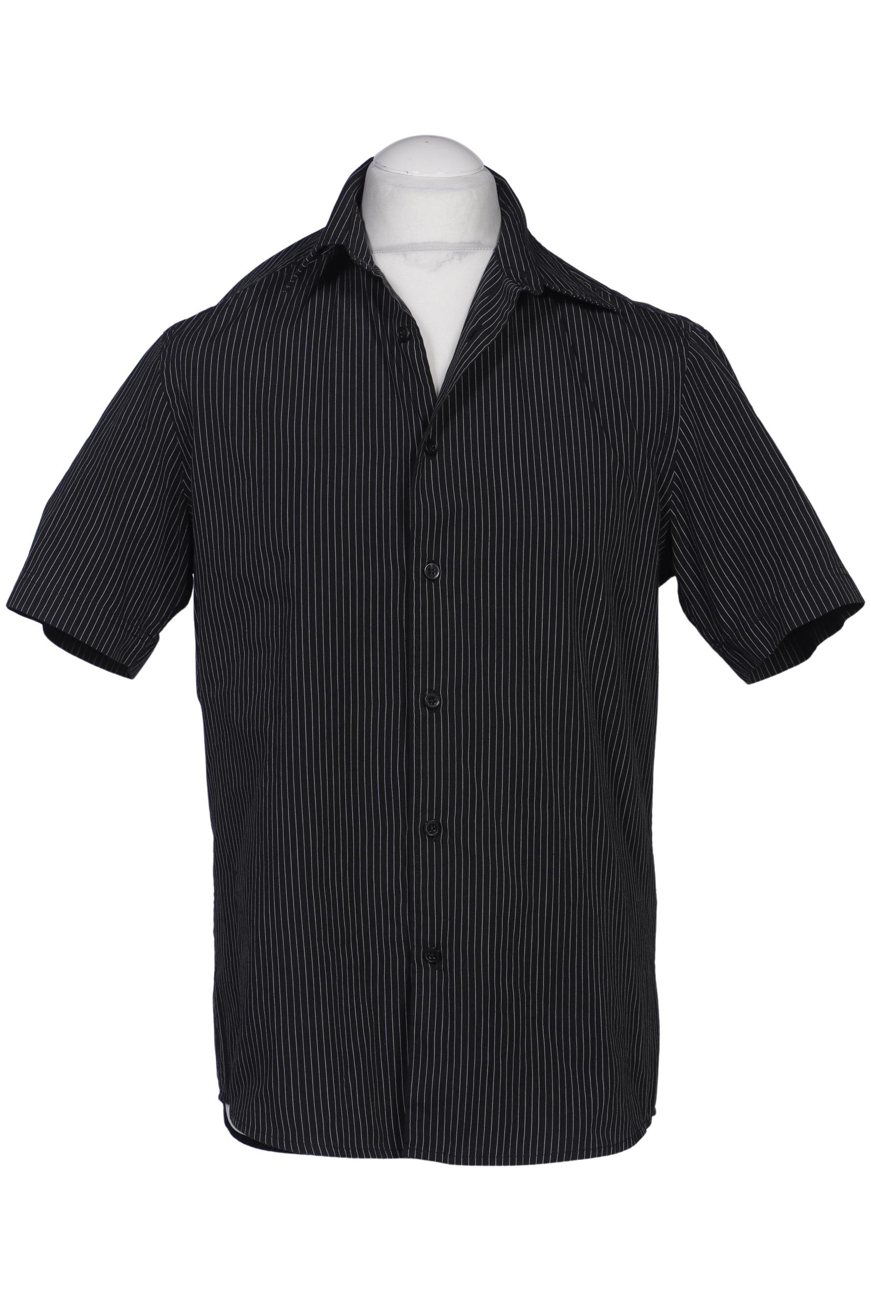 

H&M Herren Hemd, schwarz, Gr. 48