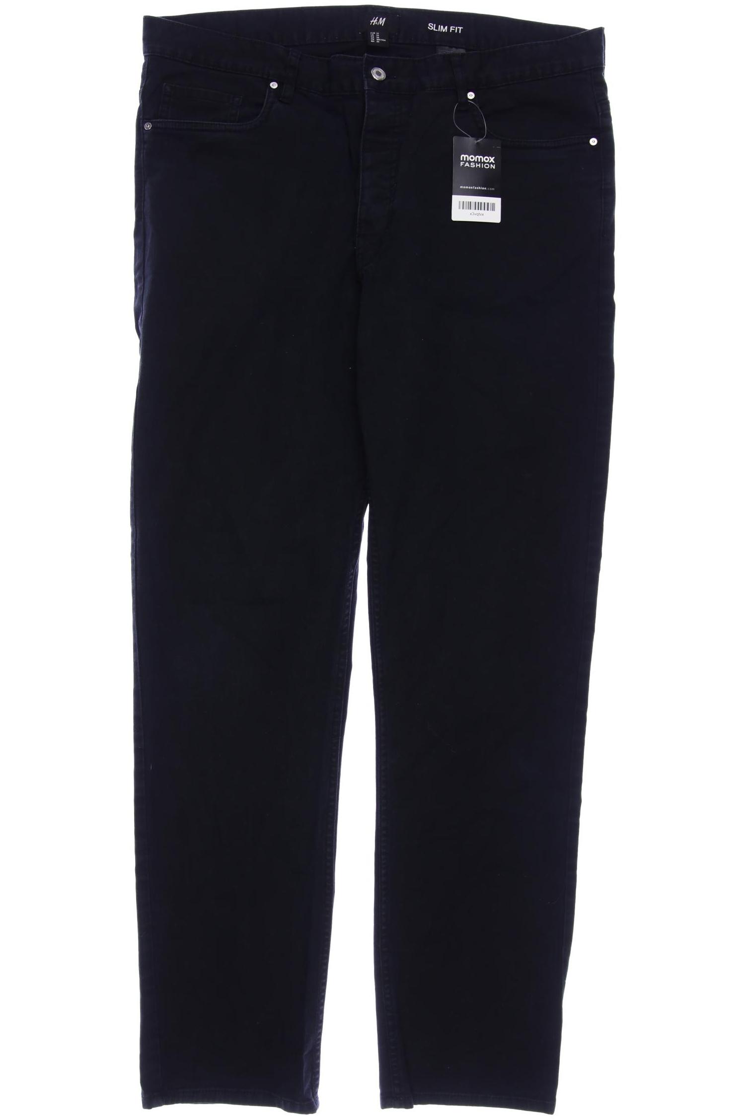 

H&M Herren Jeans, marineblau