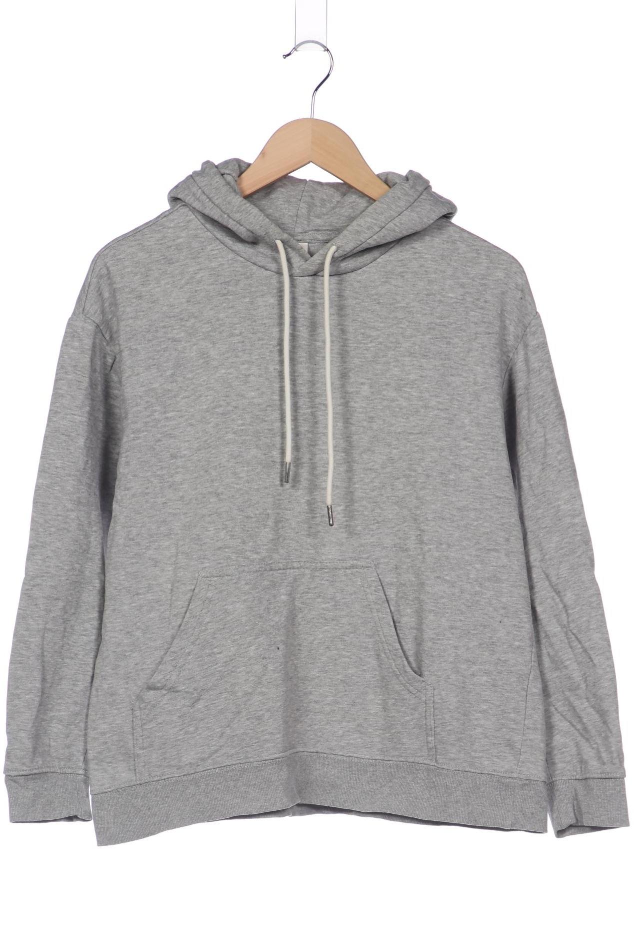 

H&M Herren Kapuzenpullover, grau, Gr. 48