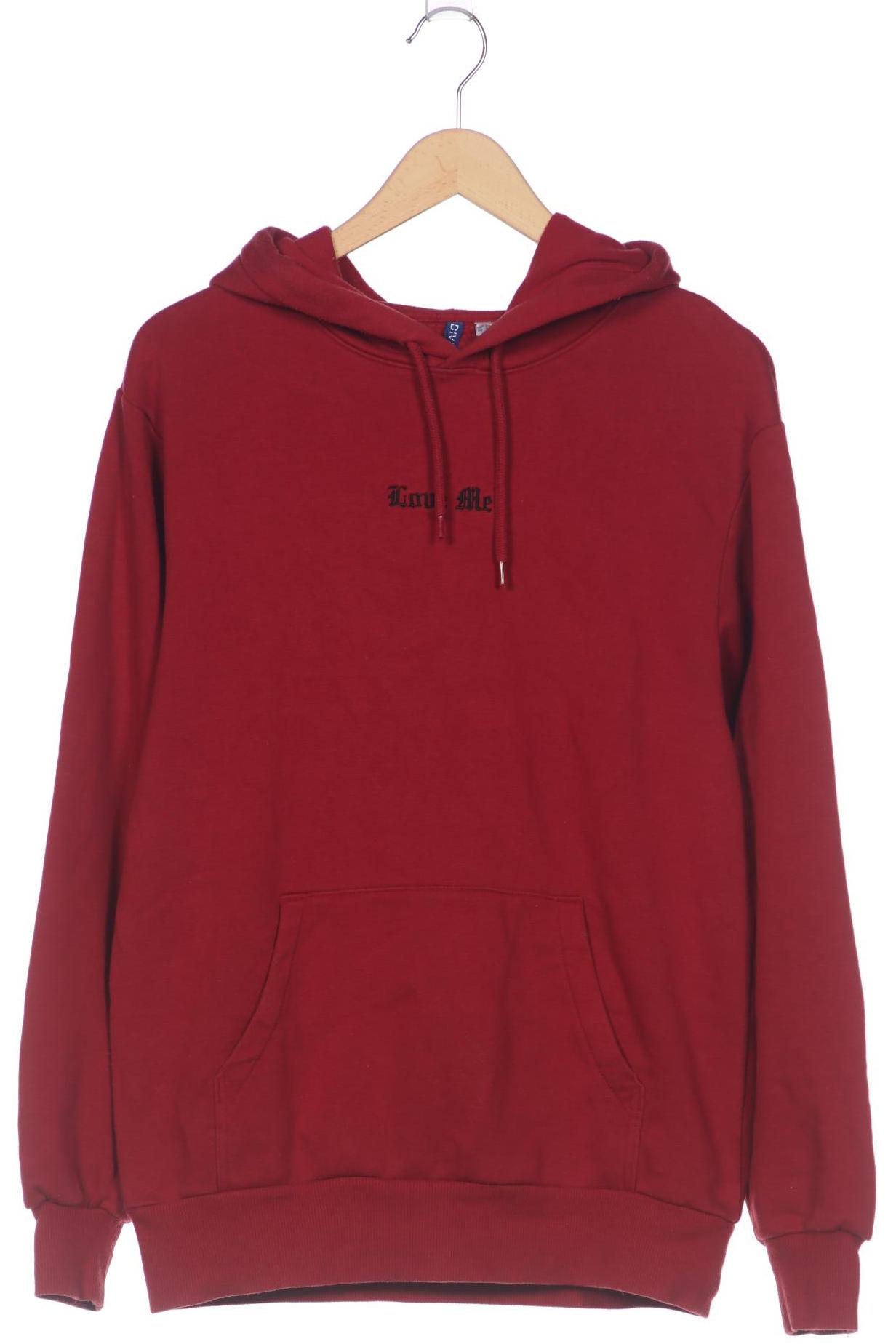 

H&M Herren Kapuzenpullover, bordeaux, Gr. 46