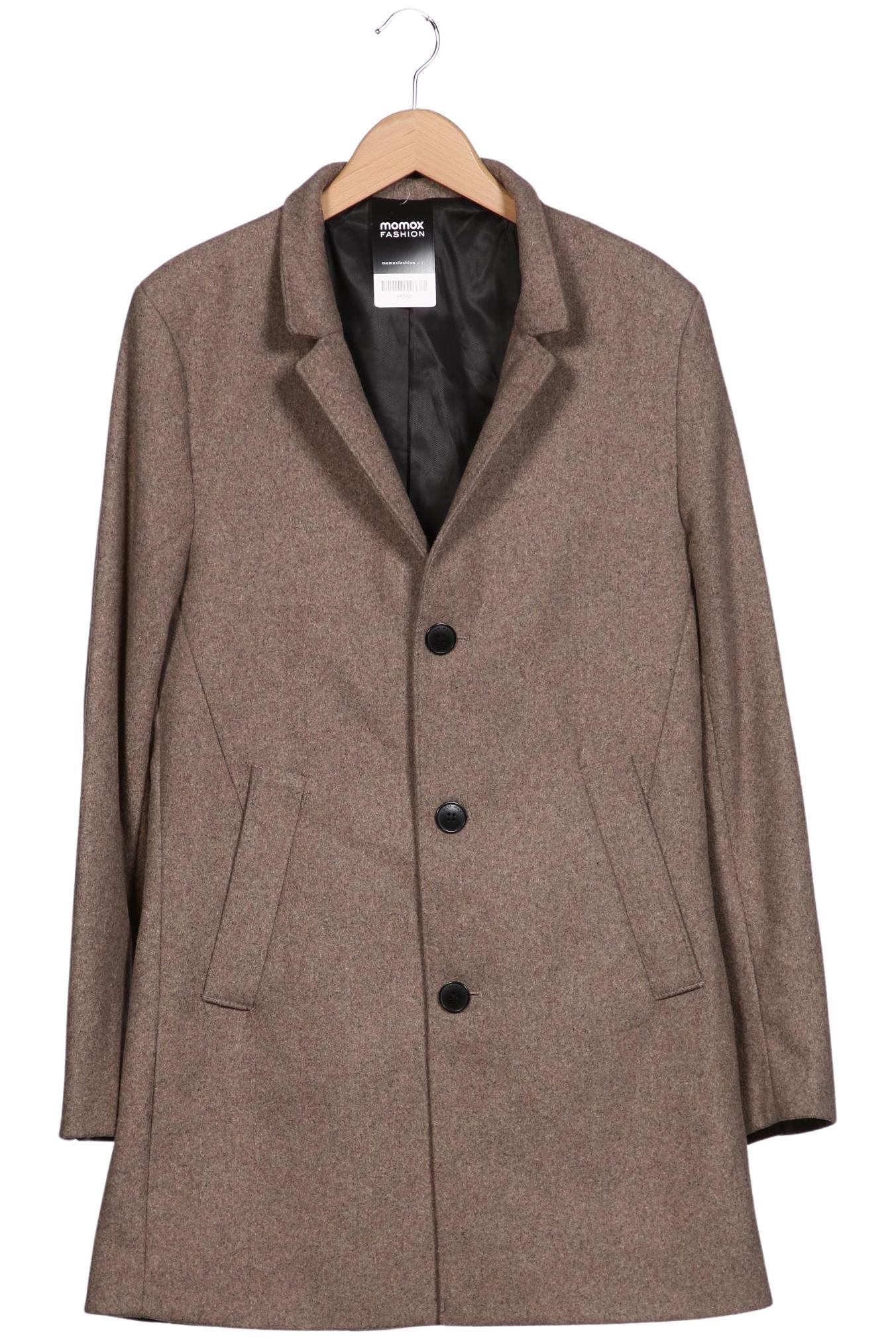 

H&M Herren Mantel, braun, Gr. 52