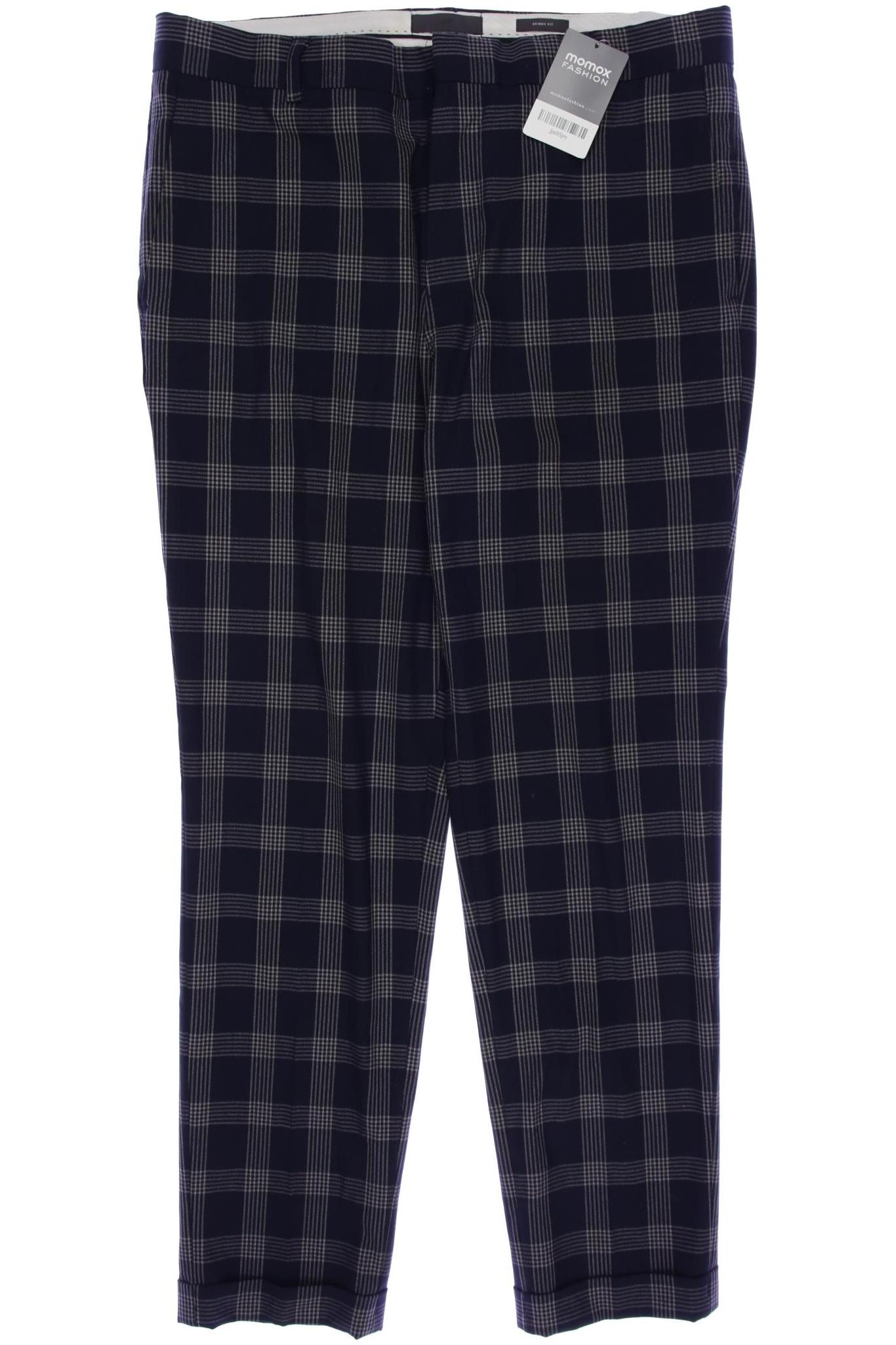 

H&M Herren Stoffhose, marineblau, Gr. 50