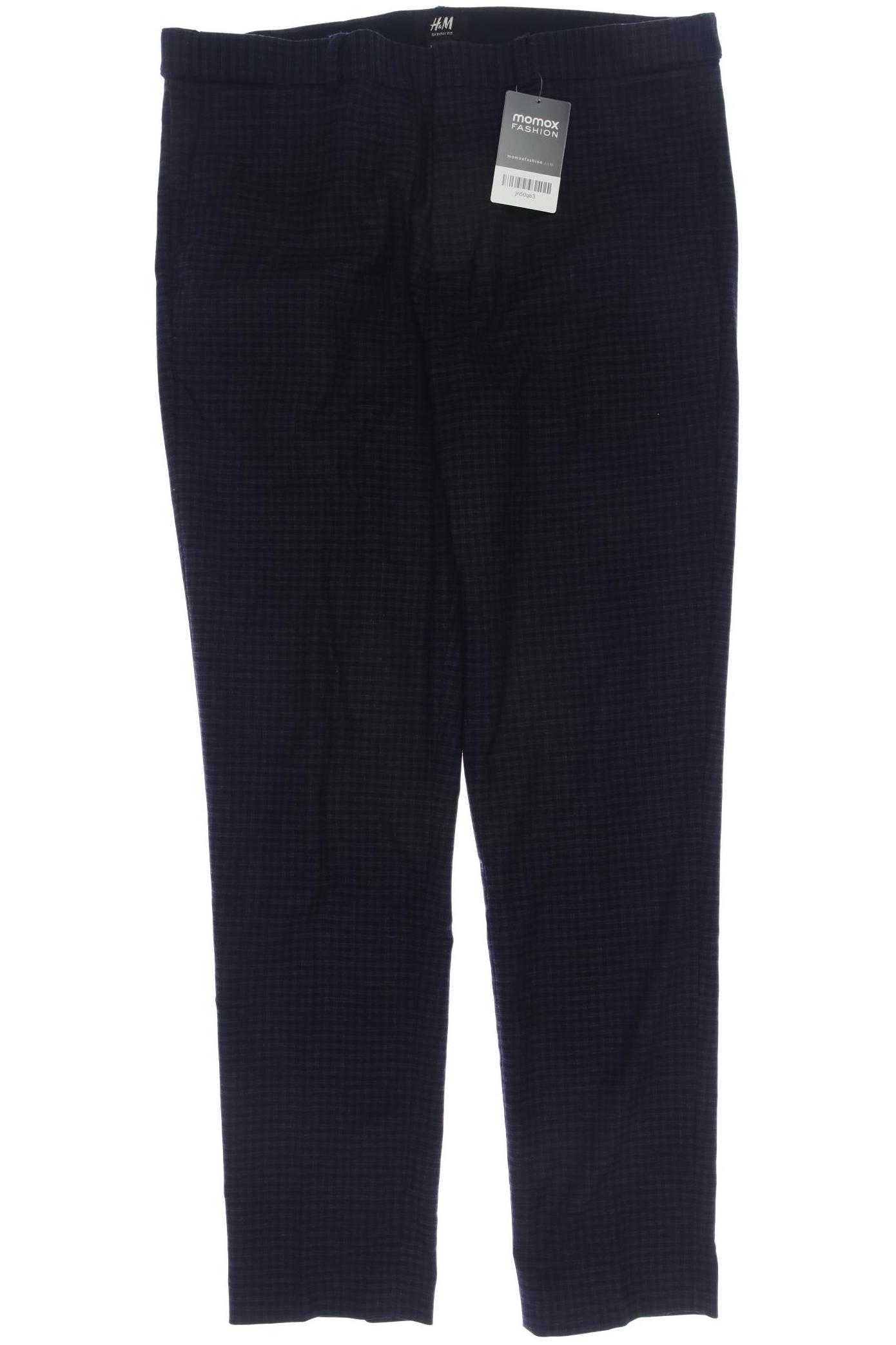 

H&M Herren Stoffhose, grau, Gr. 50