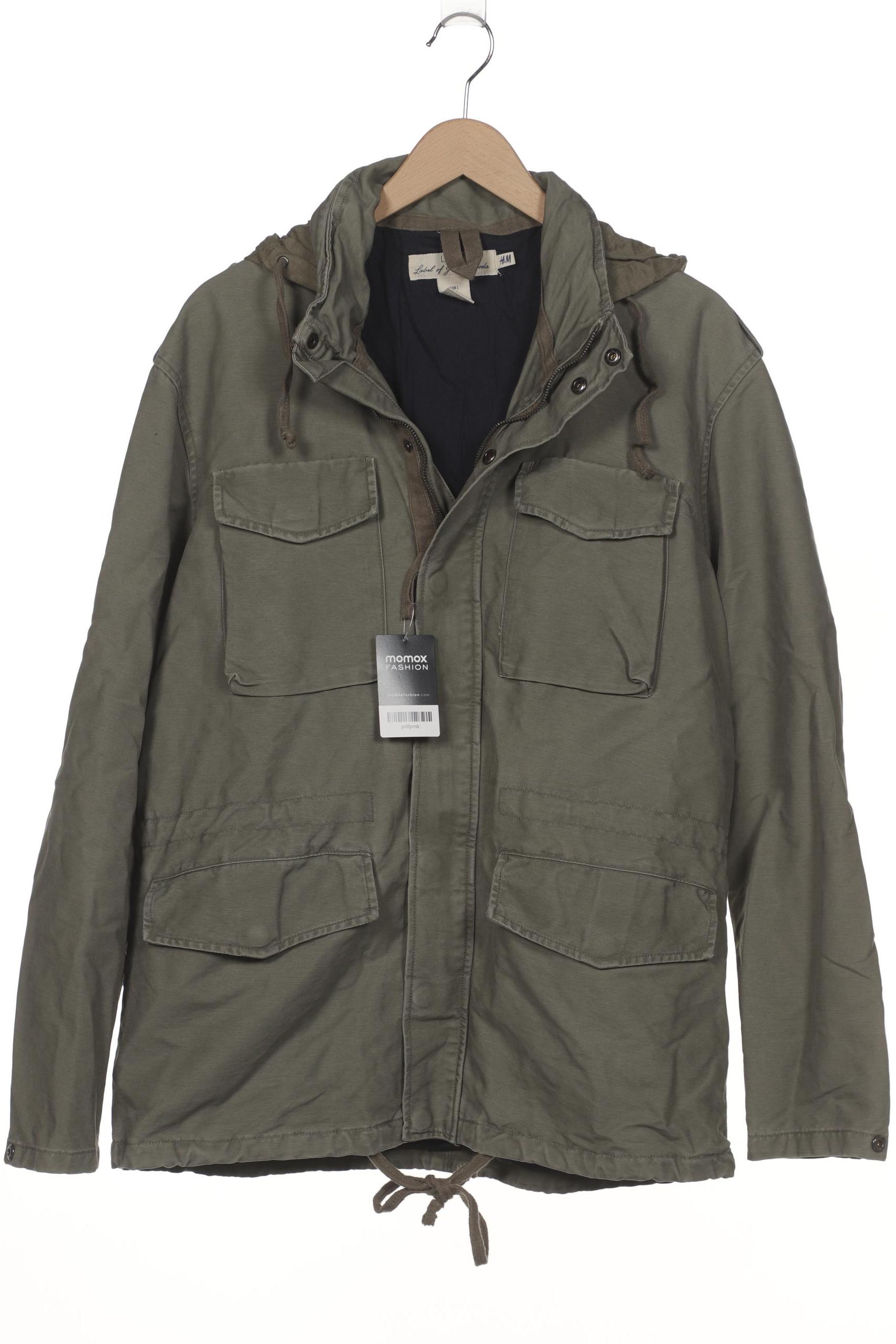 

H&M Herren Jacke, grün, Gr. 52