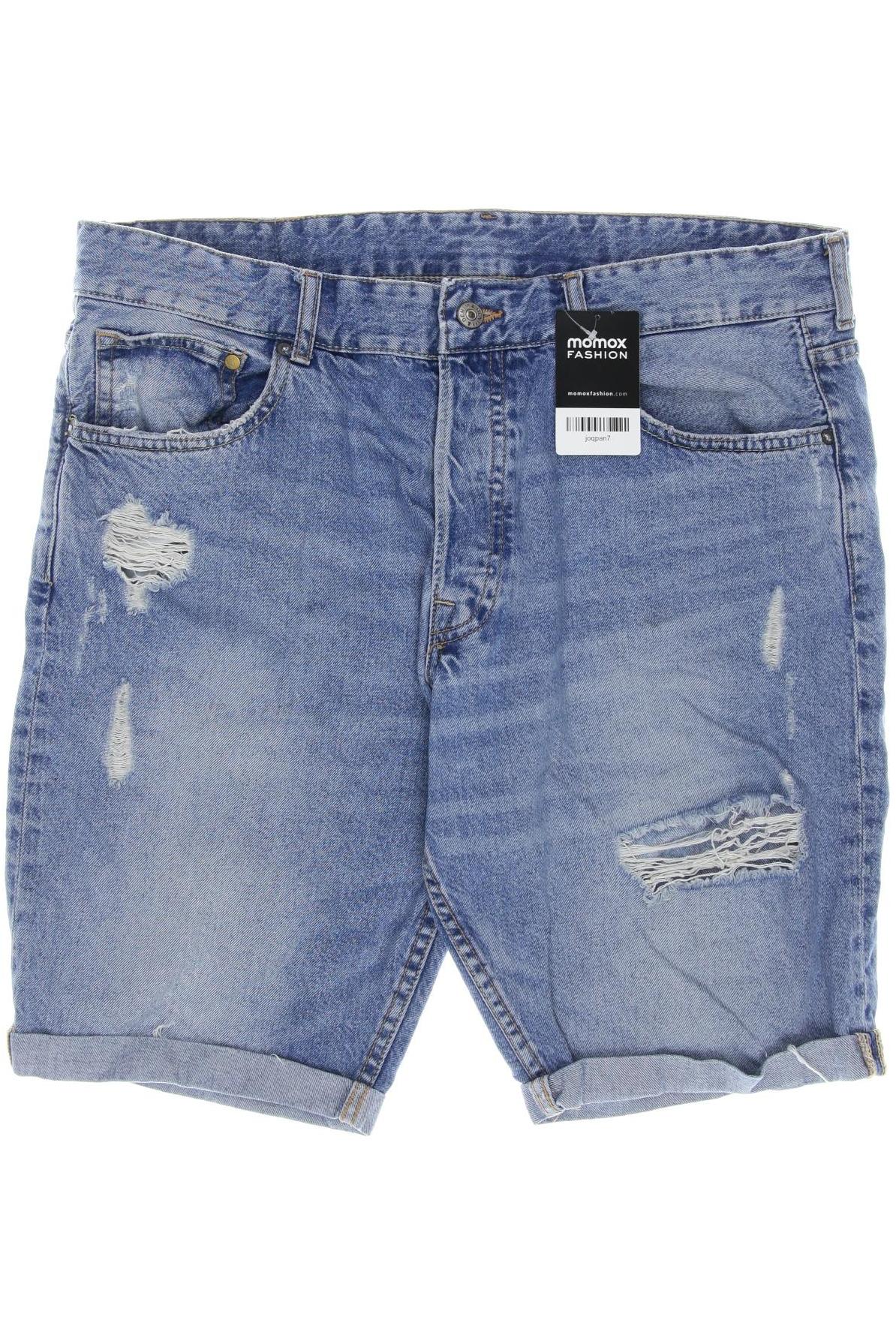 

H&M Herren Shorts, blau, Gr. 36