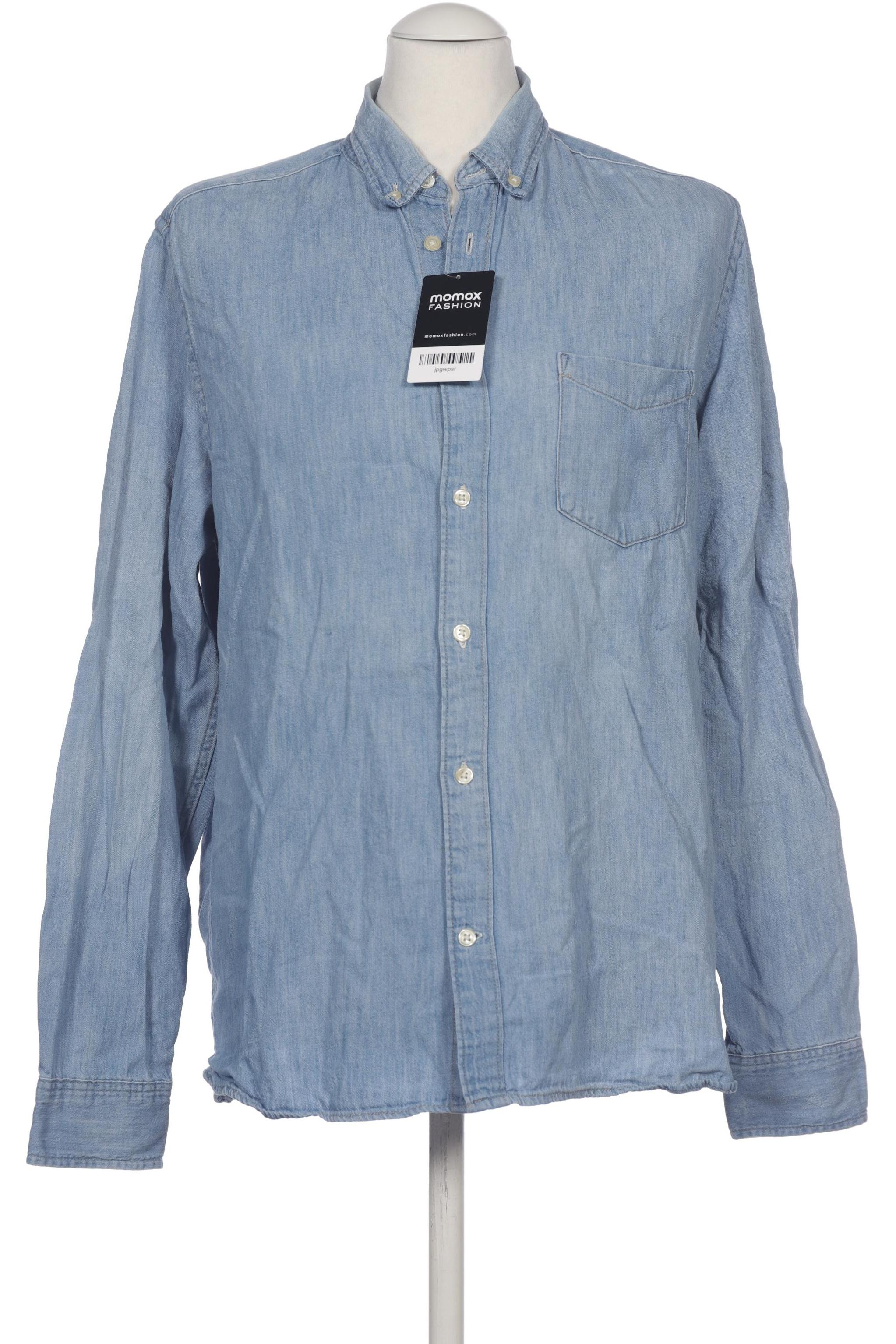 

H&M Herren Hemd, blau, Gr. 52