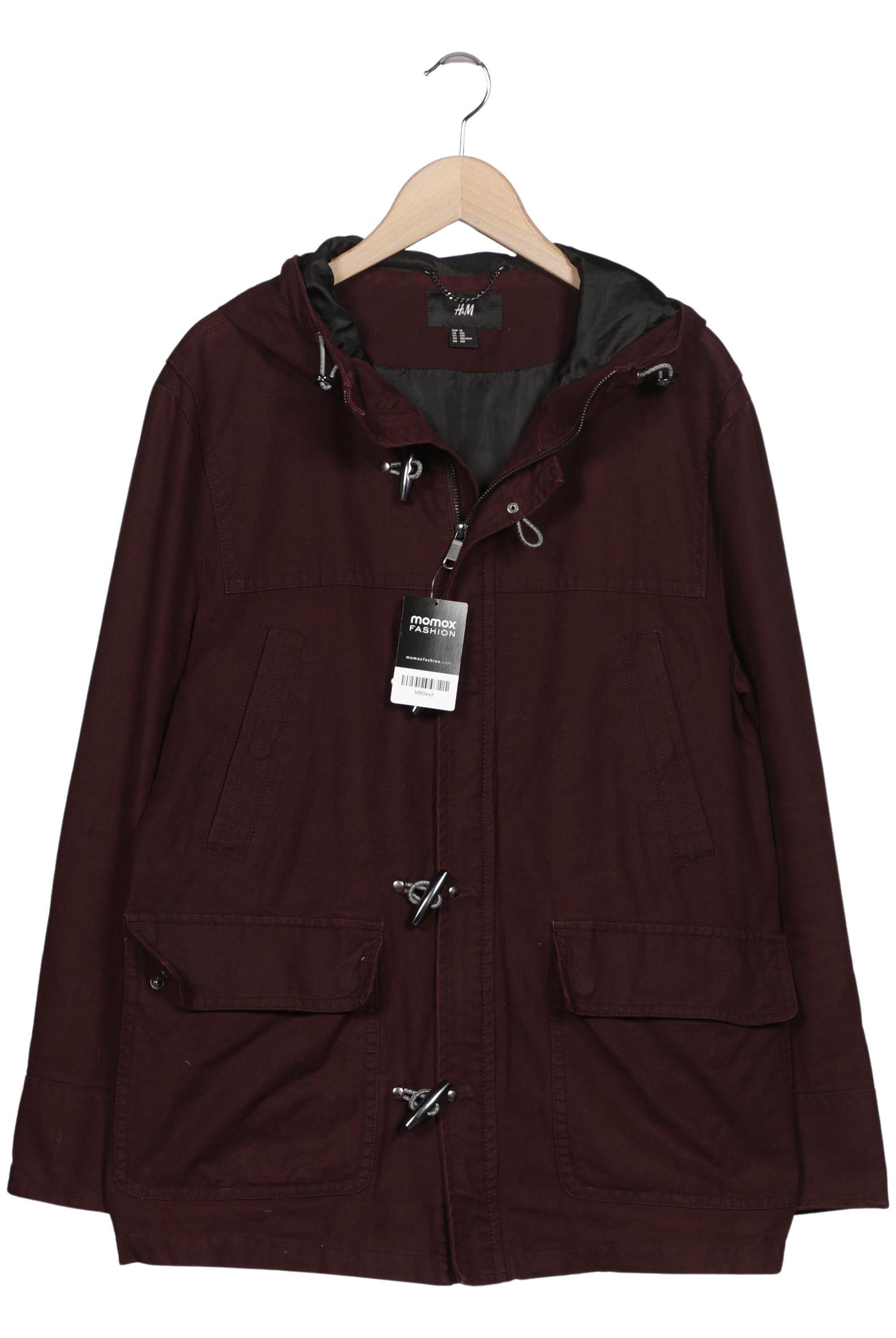 Thumbnail - H&amp;M Herren Jacke, bordeaux, Gr. 52