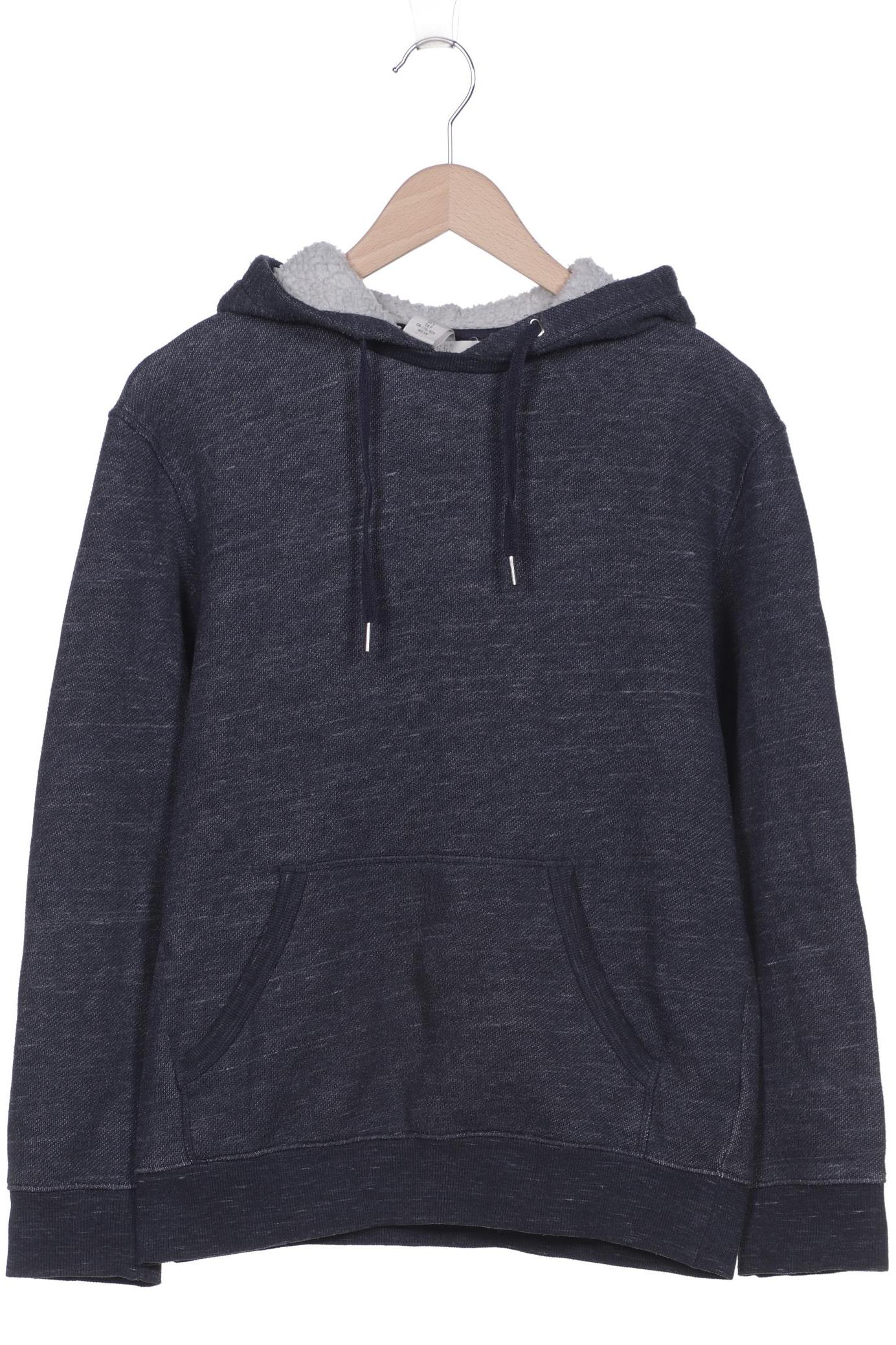 

H&M Herren Kapuzenpullover, marineblau, Gr. 46