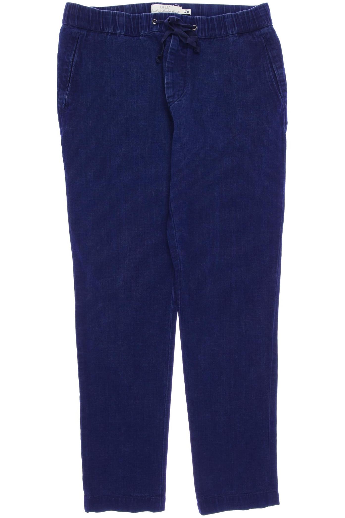

H&M Herren Stoffhose, marineblau, Gr. 32