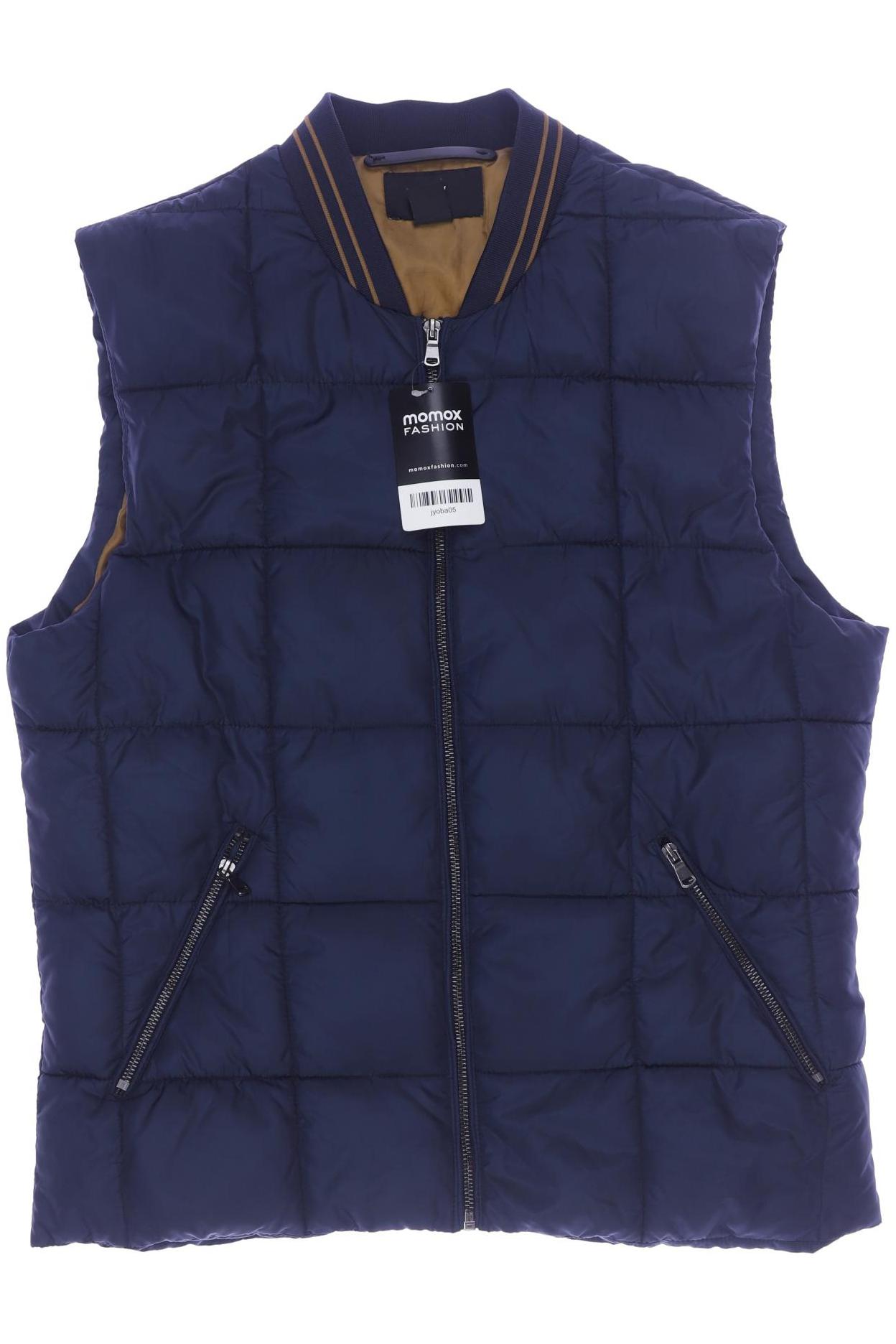 

H&M Herren Weste, marineblau, Gr. 50
