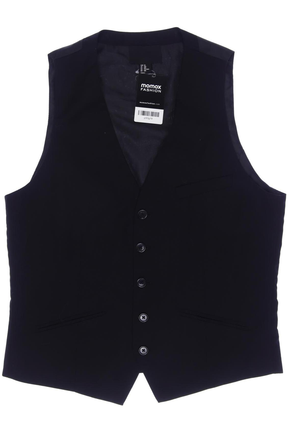 

H&M Herren Weste, schwarz