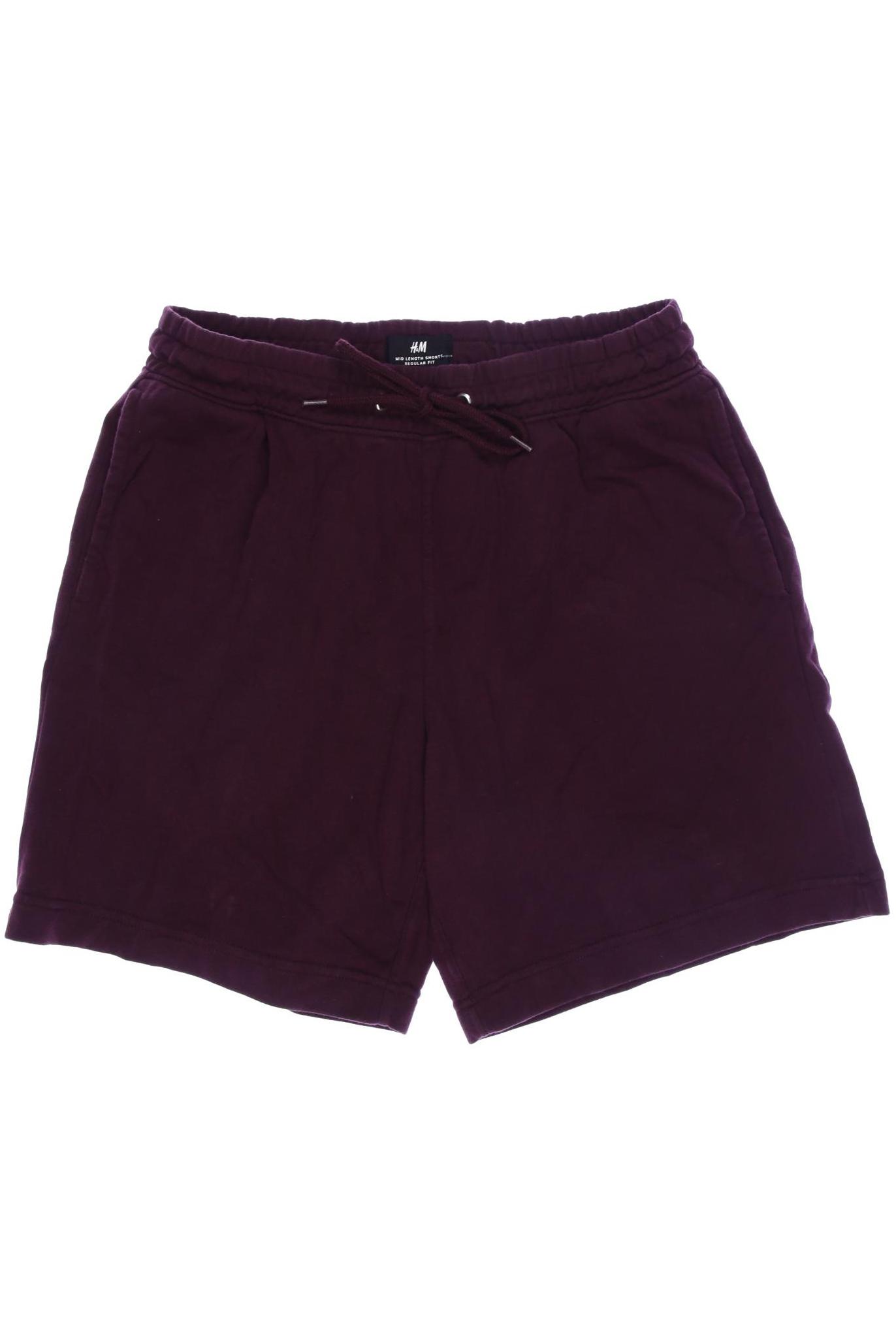 

H&M Herren Shorts, bordeaux, Gr. 48