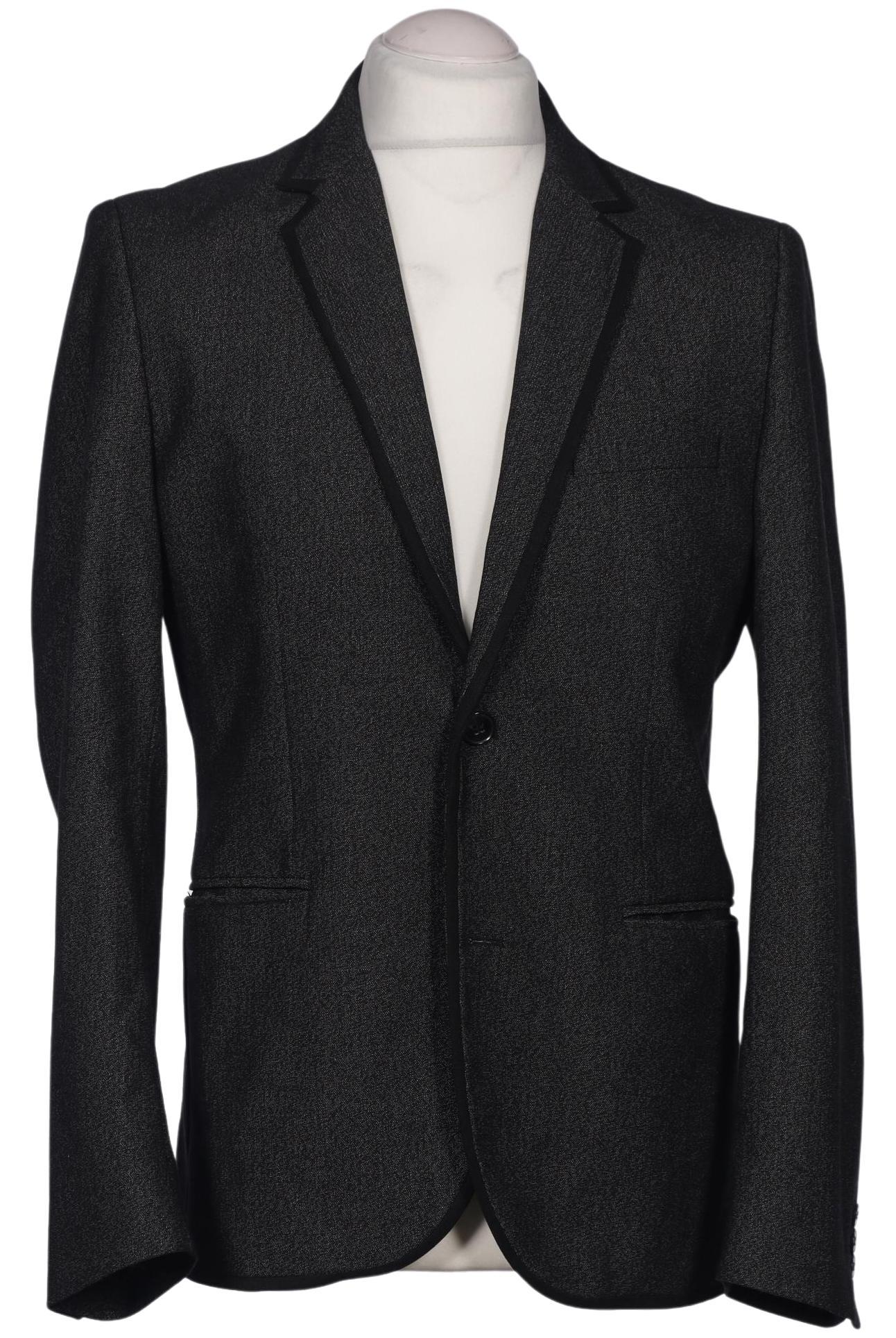 

H&M Herren Sakko, schwarz, Gr. 50