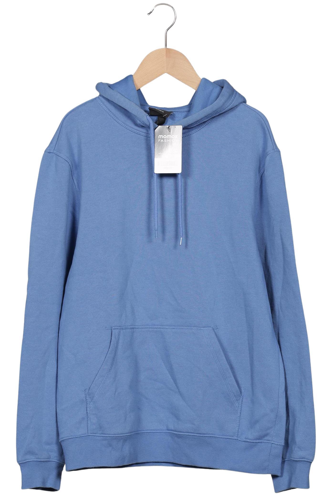 

H&M Herren Kapuzenpullover, hellblau, Gr. 46