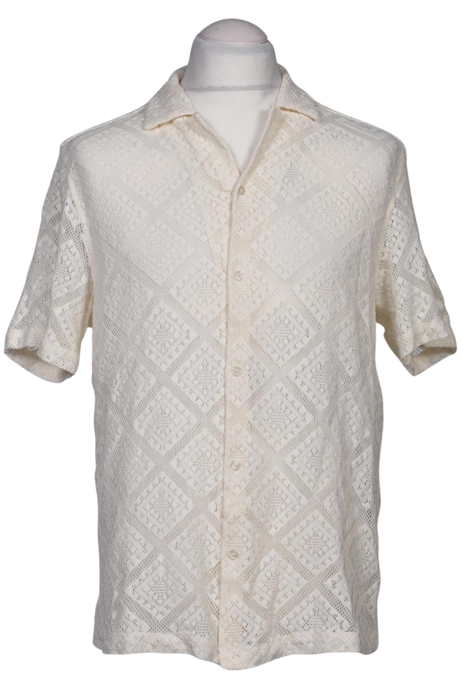 Thumbnail - H&amp;M Herren Hemd, cremeweiß, Gr. 48