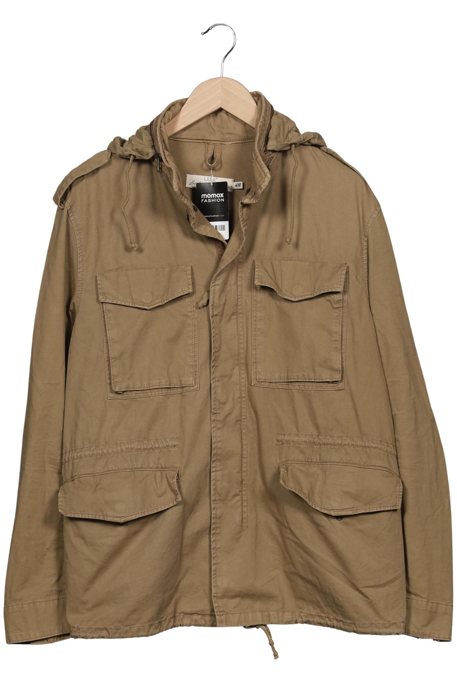 

H&M Herren Jacke, beige, Gr. 48