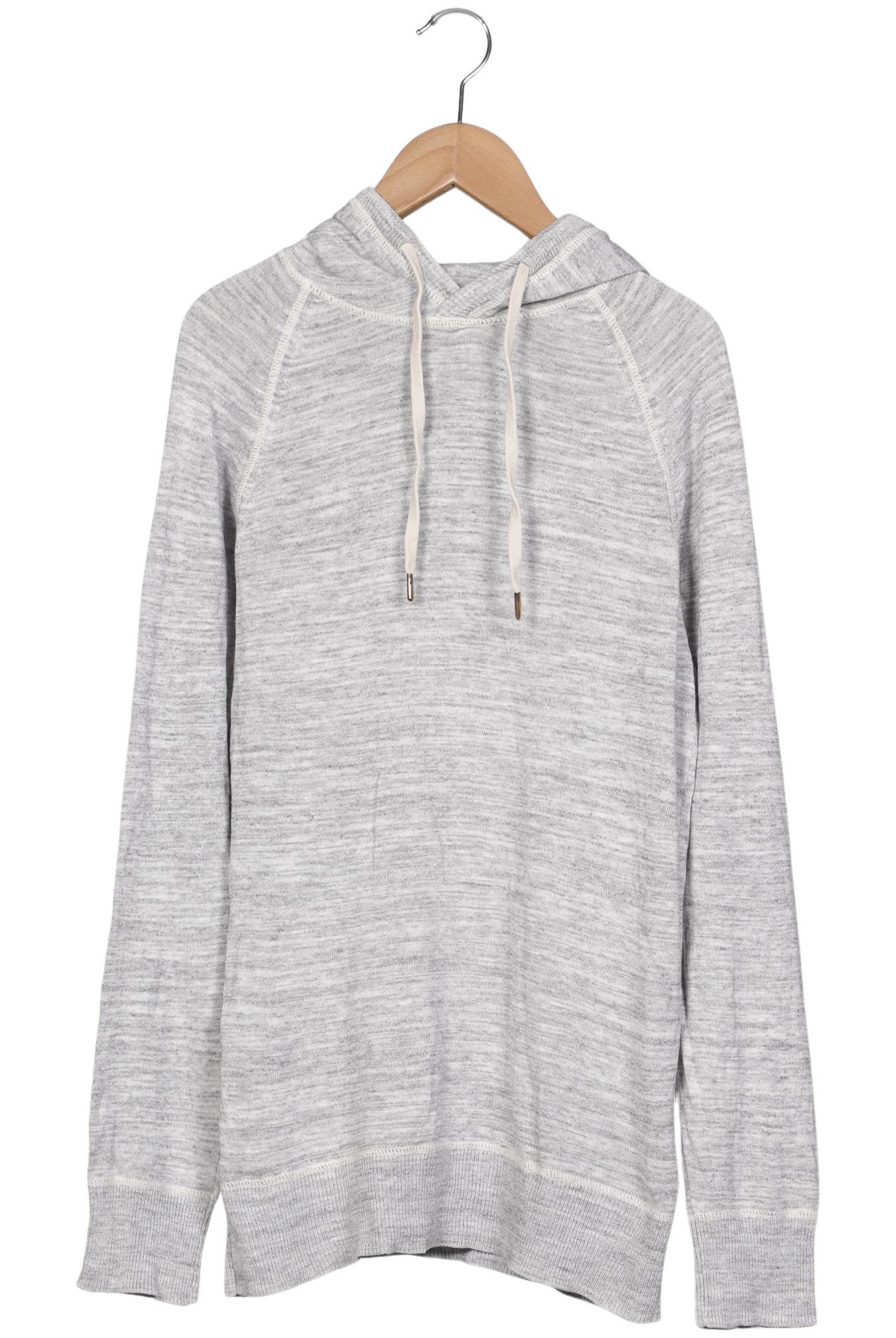 

H&M Herren Kapuzenpullover, grau, Gr. 46