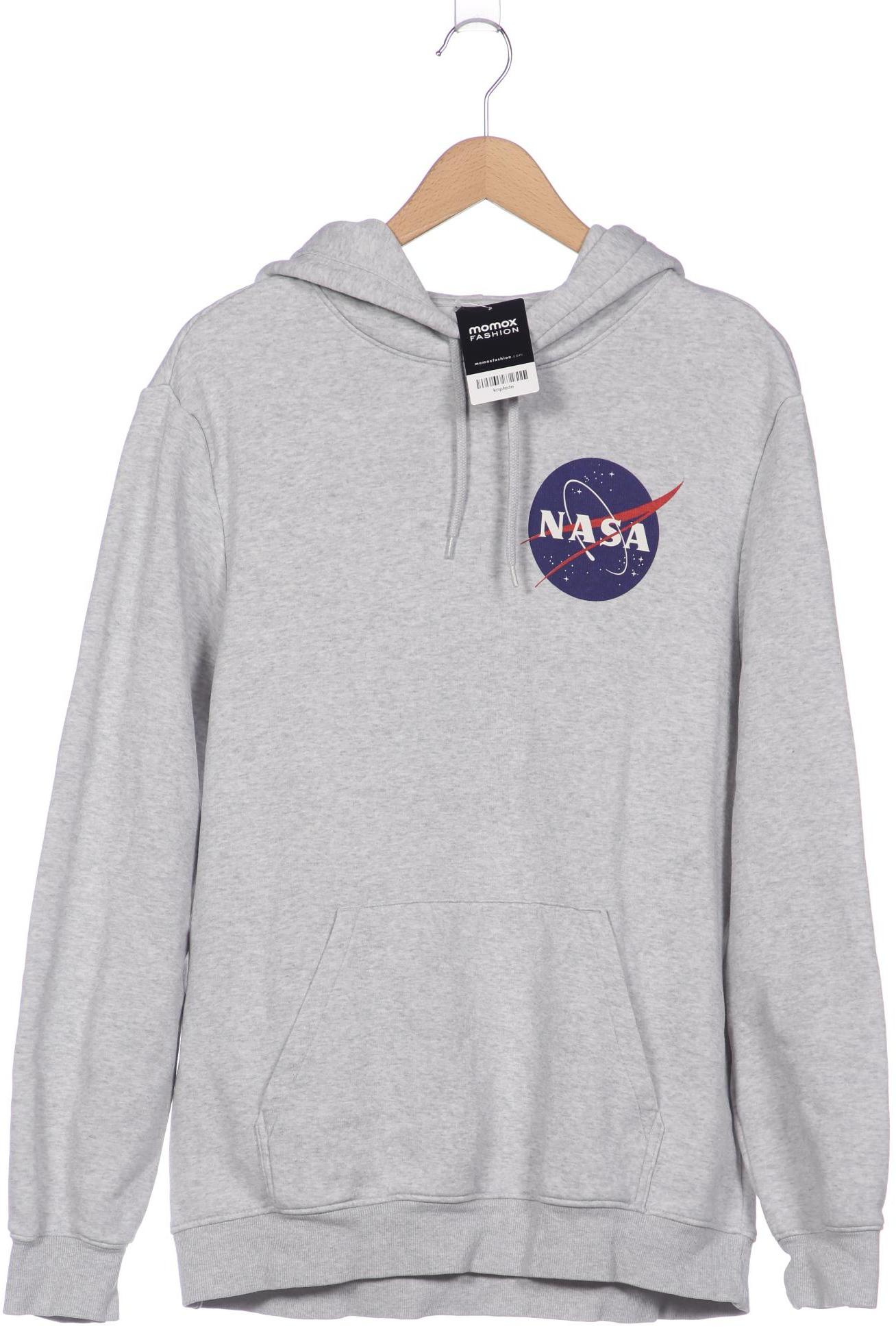 

H&M Herren Kapuzenpullover, grau, Gr. 52