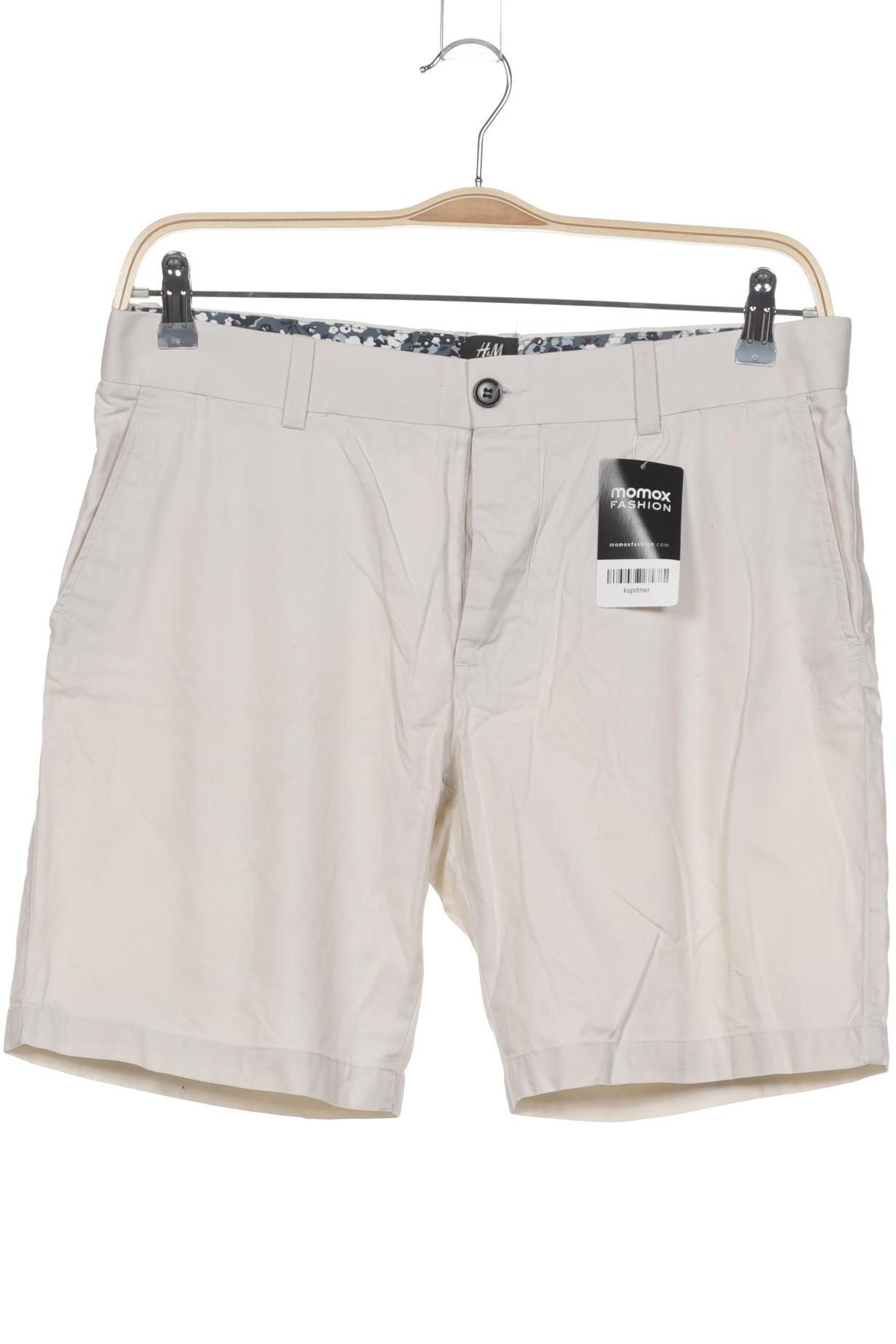 

H&M Herren Shorts, cremeweiß, Gr. 50