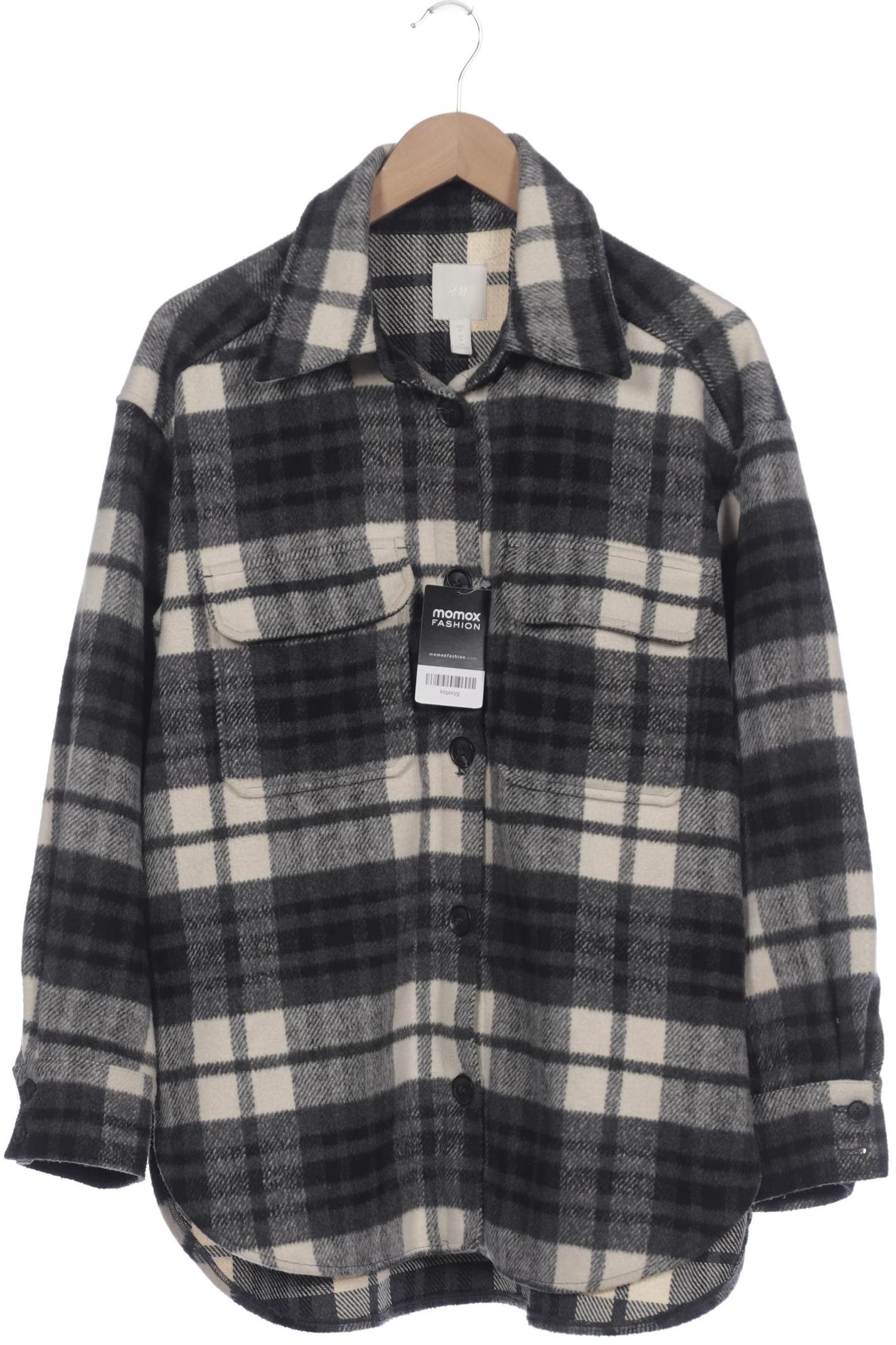 

H&M Herren Jacke, grau, Gr. 48