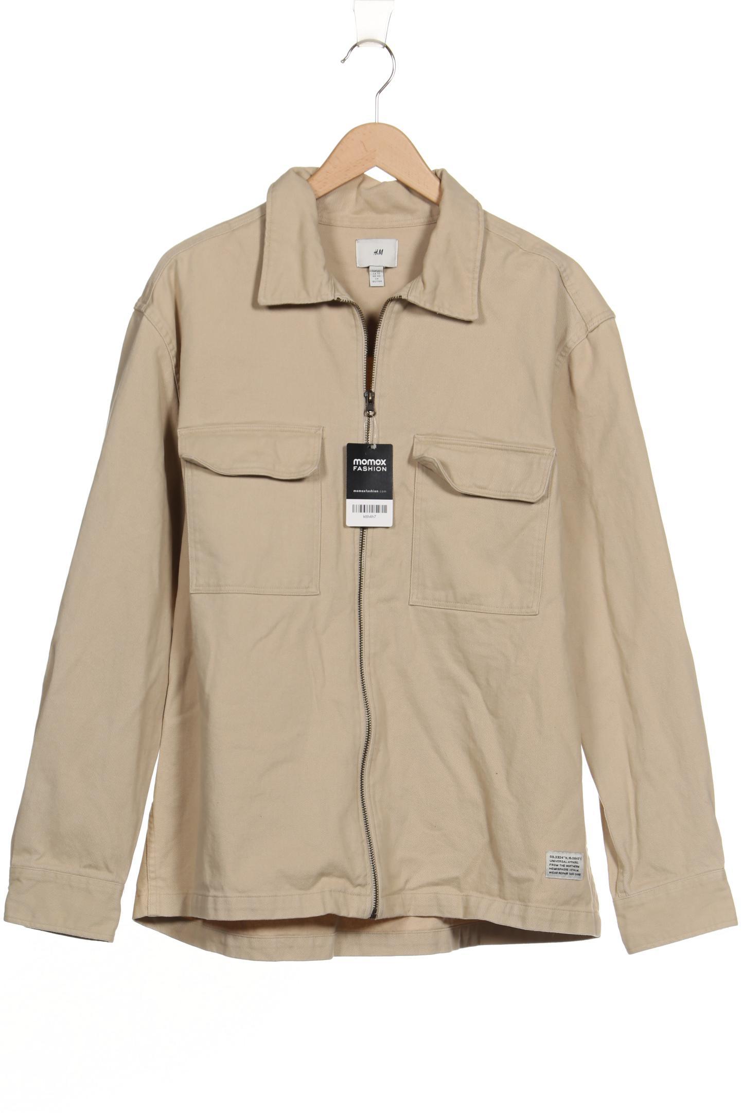 

H&M Herren Jacke, beige, Gr. 54