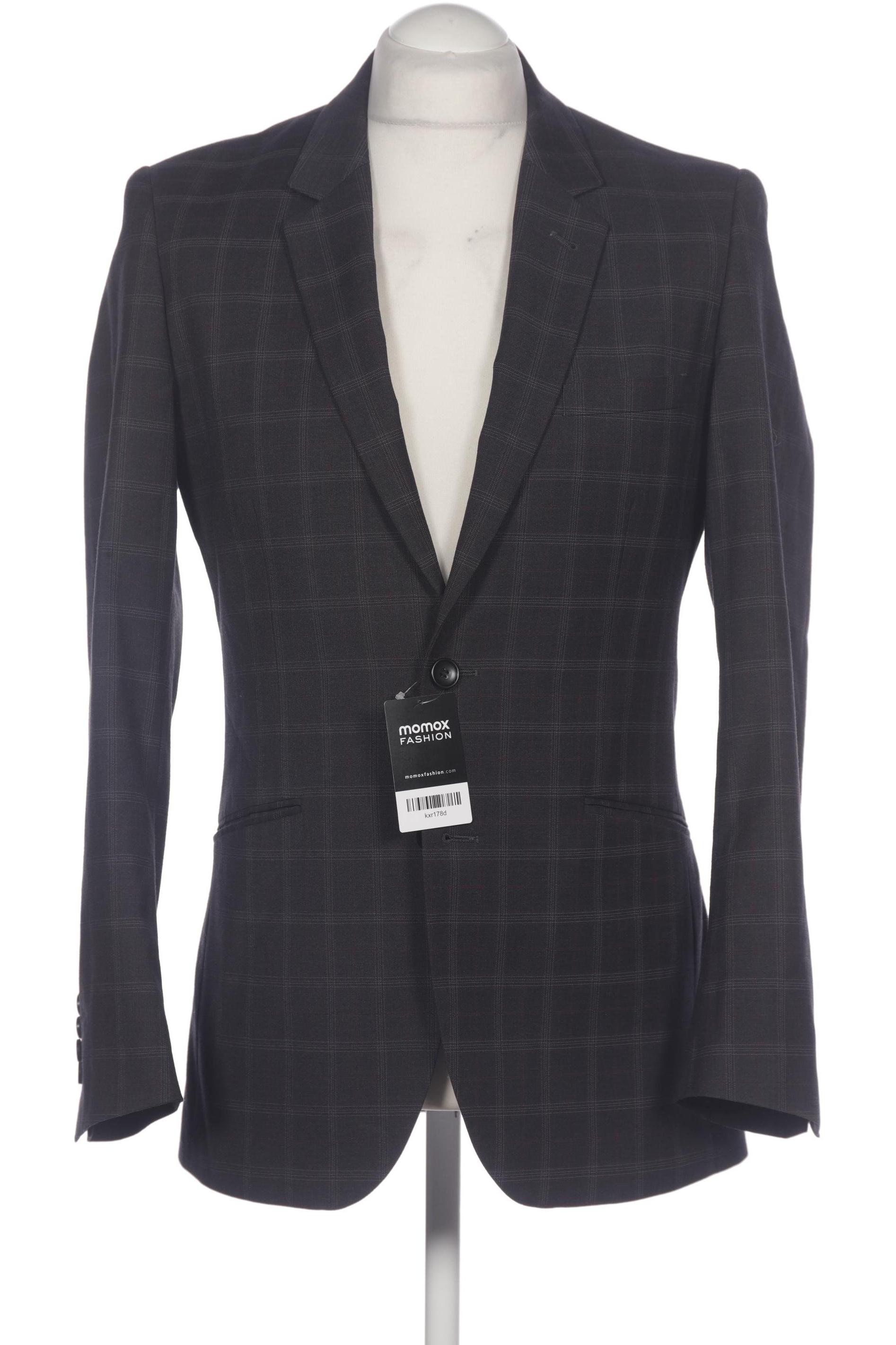 

H&M Herren Sakko, grau, Gr. 48