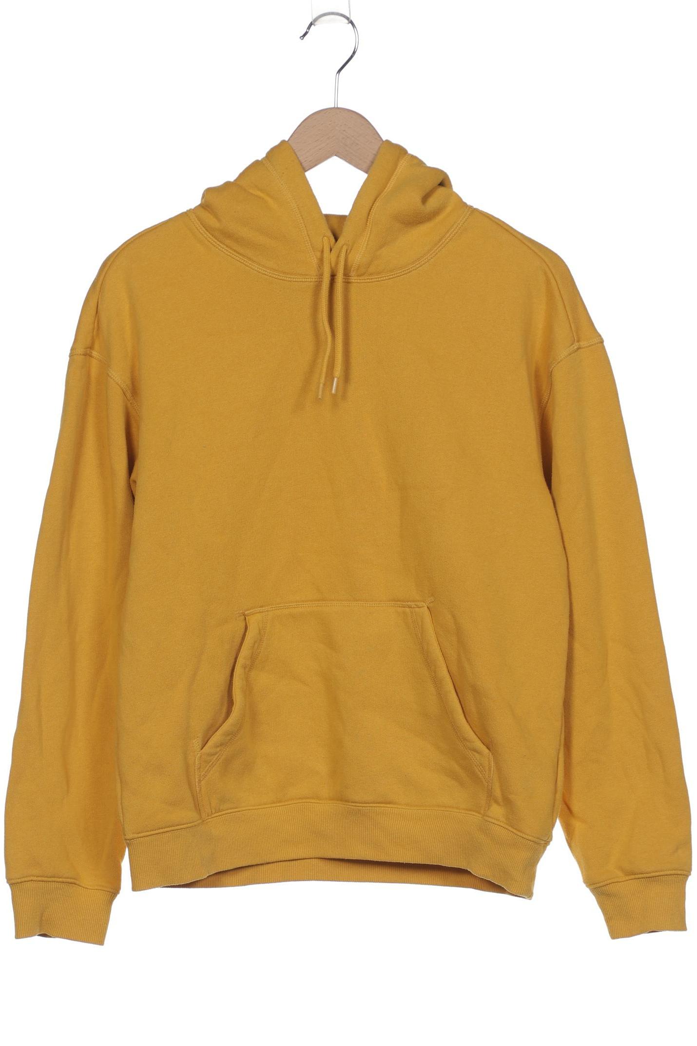 

H&M Herren Kapuzenpullover, gelb, Gr. 46