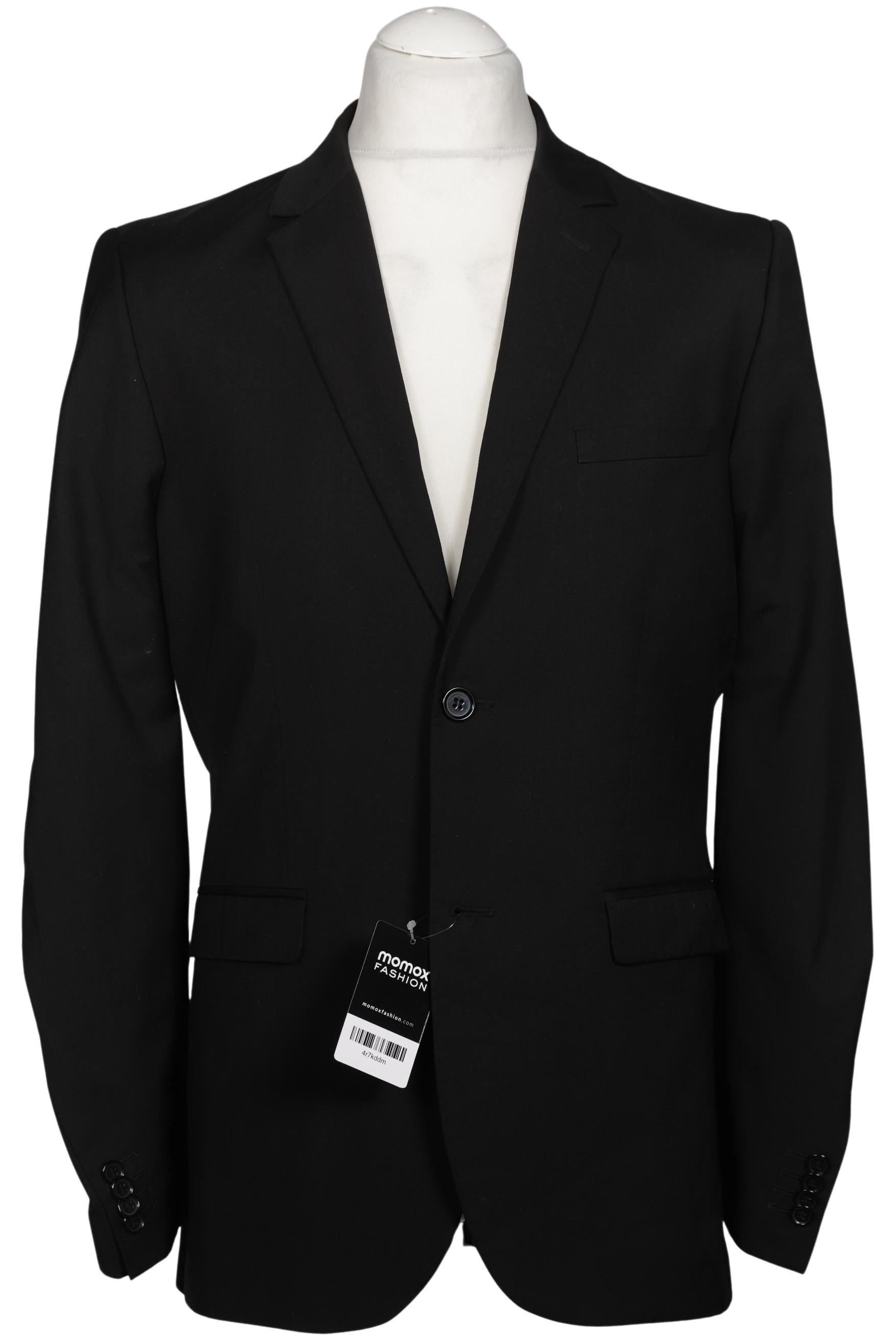 

H&M Herren Sakko, schwarz, Gr. 50