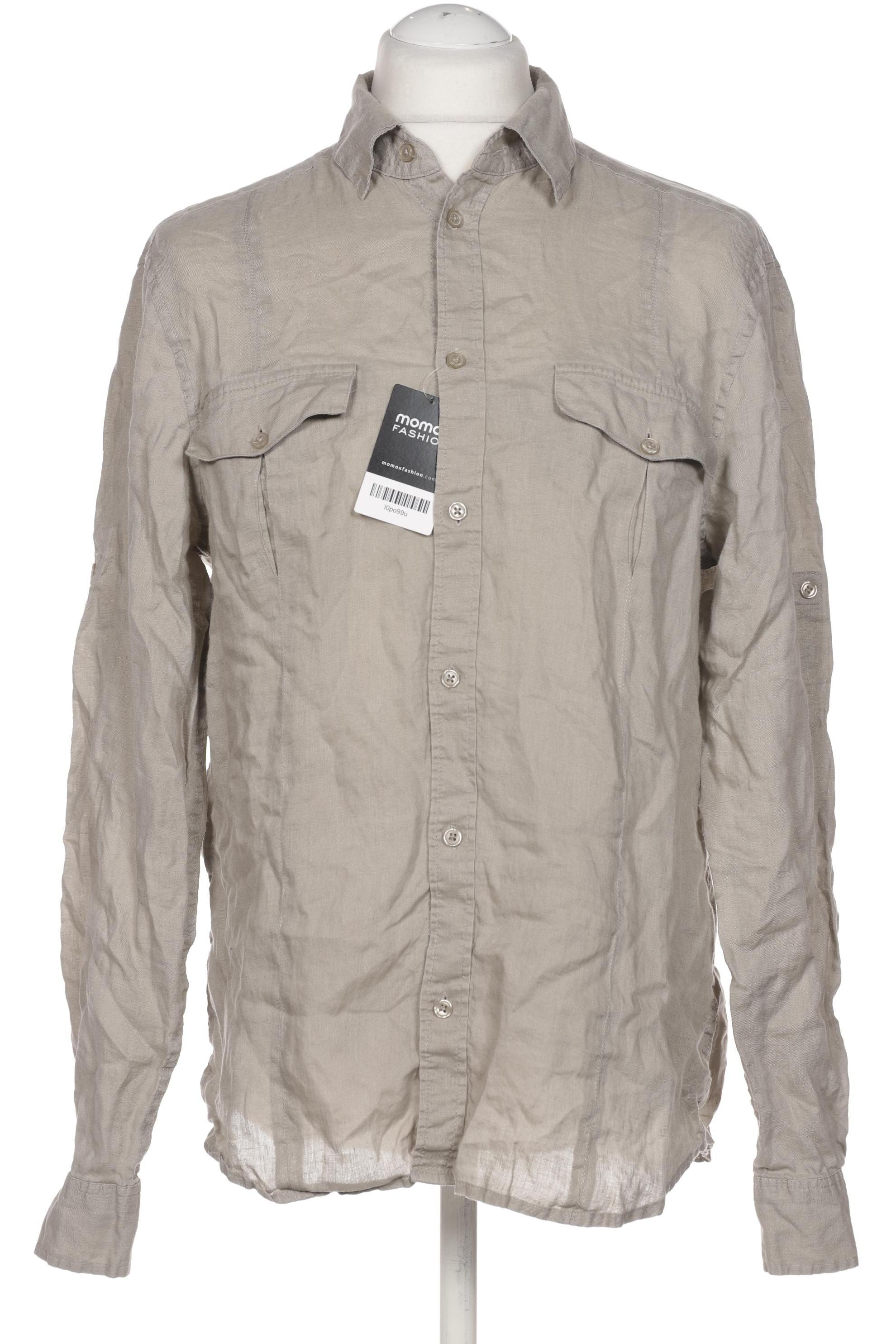 

H&M Herren Hemd, beige, Gr. 54