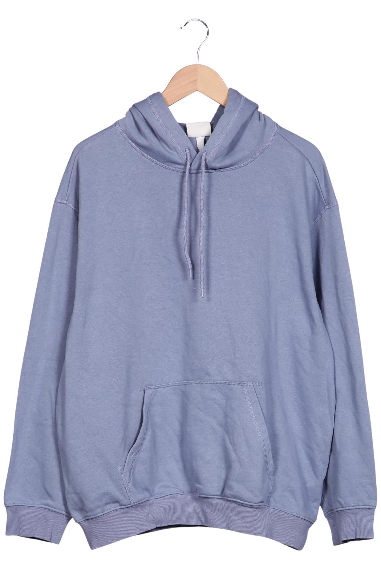 

H&M Herren Kapuzenpullover, hellblau, Gr. 52