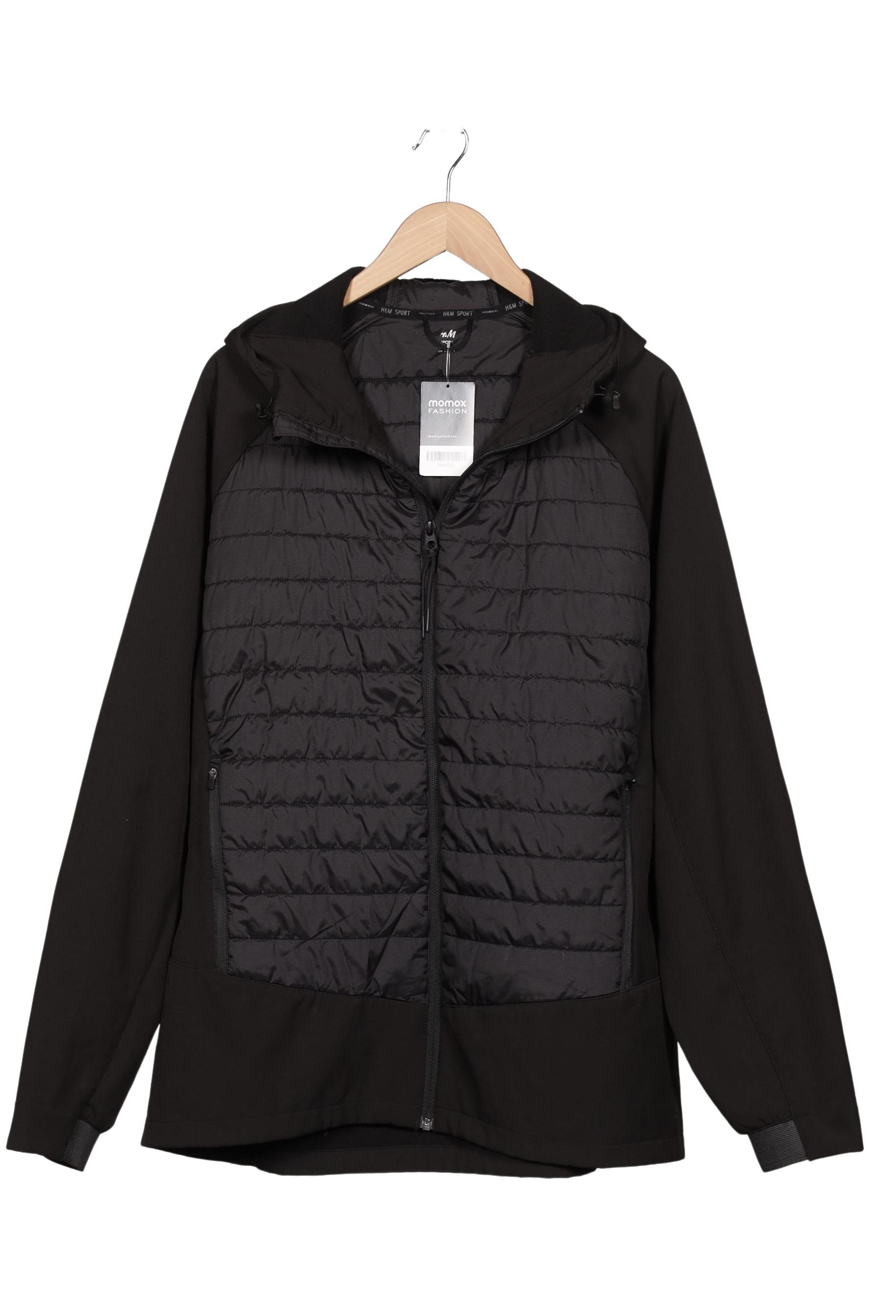 

H&M Herren Jacke, schwarz, Gr. 56