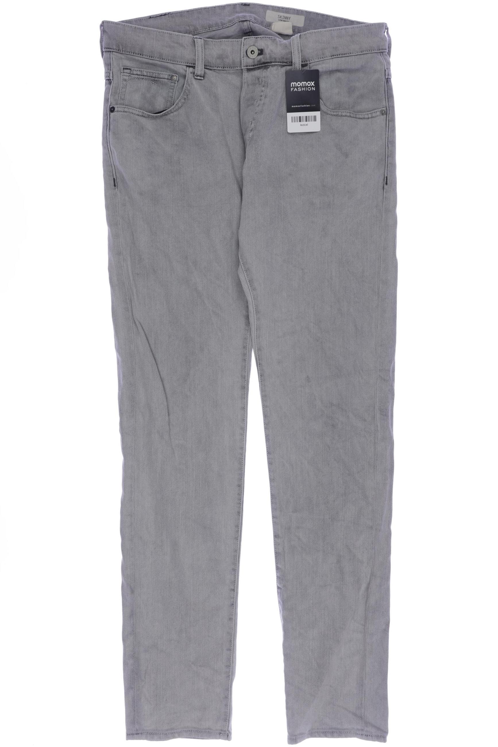 

H&M Herren Jeans, grau, Gr. 33